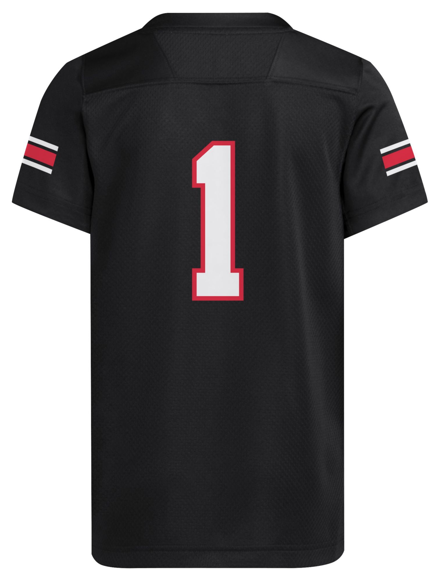 adidas Youth Louisville Cardinals Black Replica Strategy Football Jersey product image