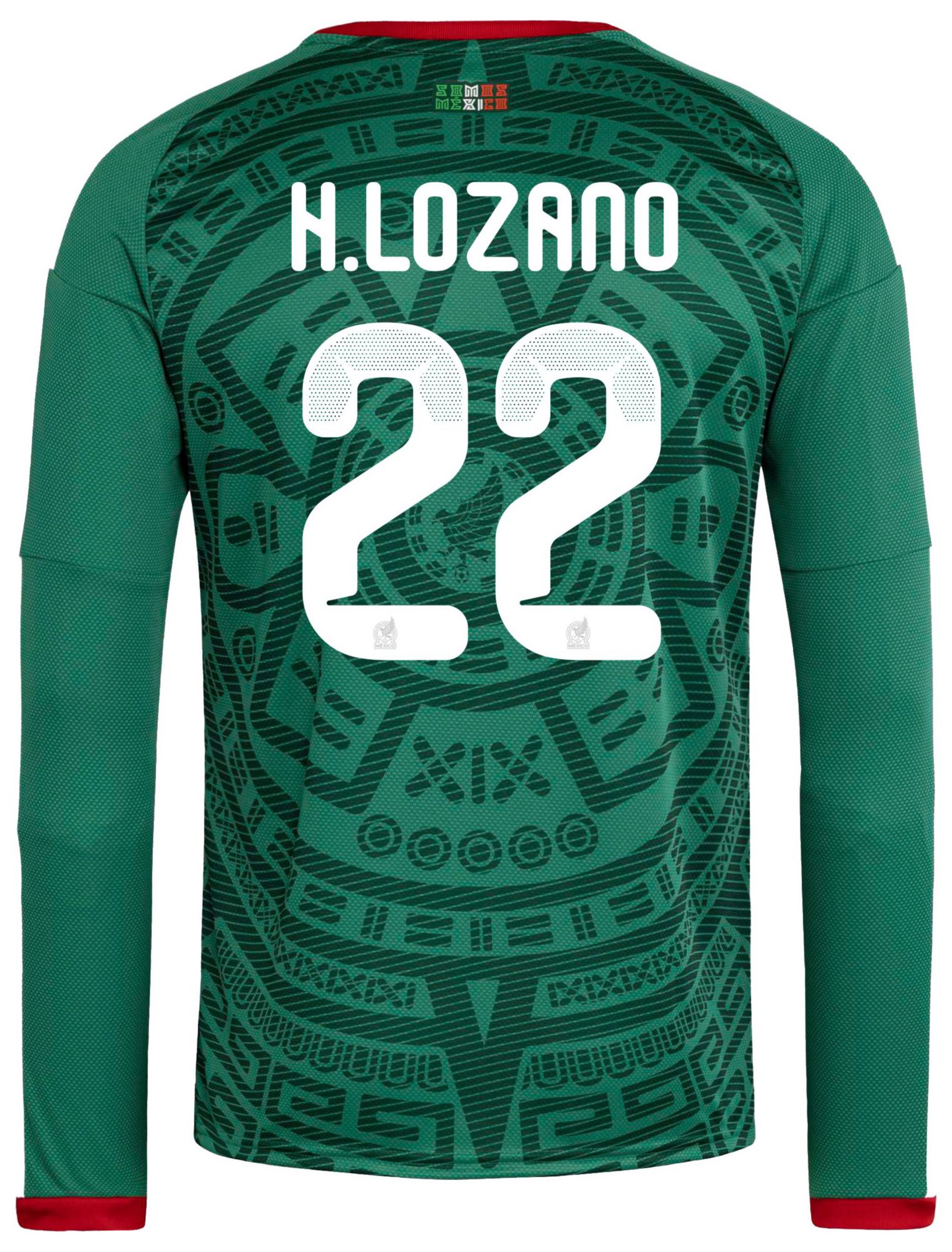adidas Adult Mexico Hirving Lozano #22 2026 Home Replica Jersey product image