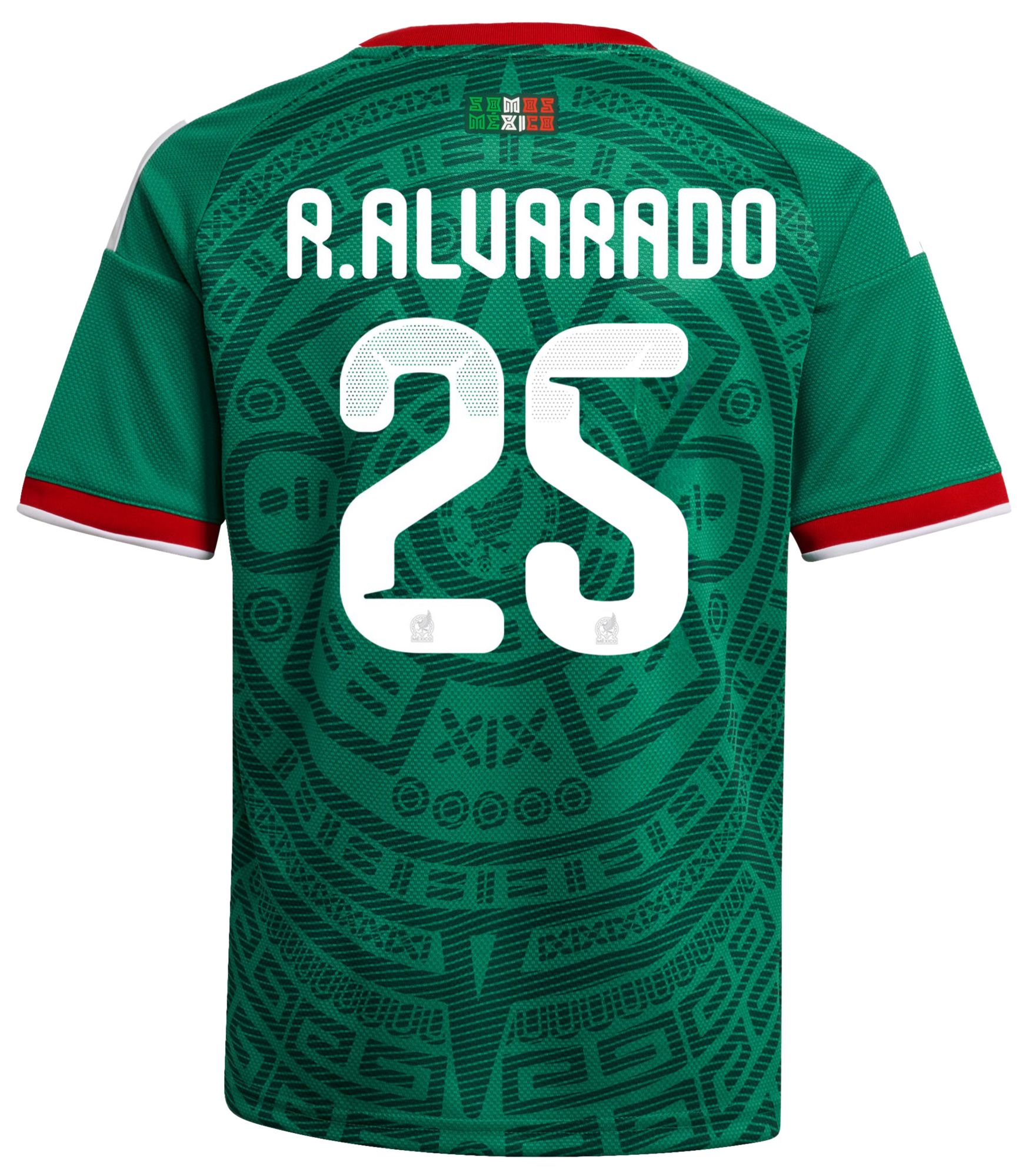 adidas Youth Mexico Roberto Alvarado #25 2026 Home Replica Jersey product image