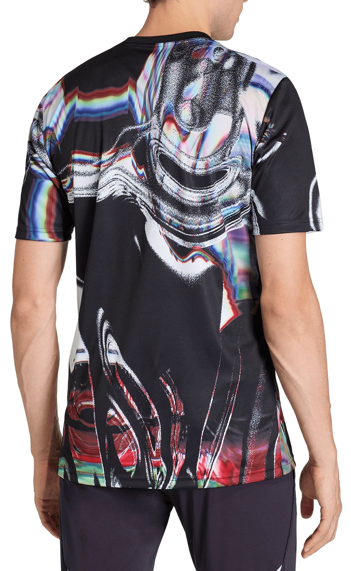 adidas Adult 2025 Manchester United Black Prematch Jersey product image