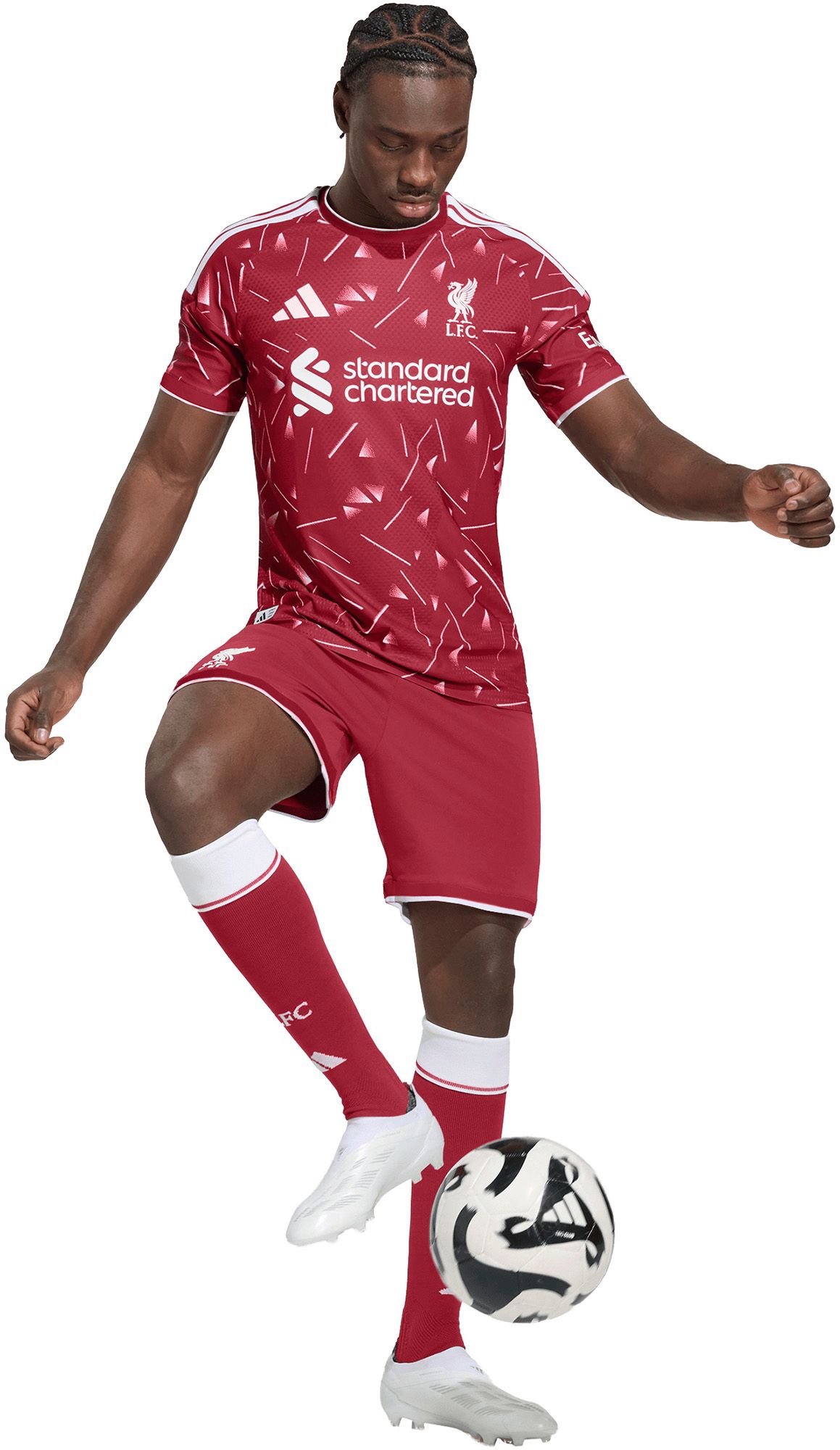 adidas Adult Liverpool Maroon 2026 Home Authentic Jersey product image