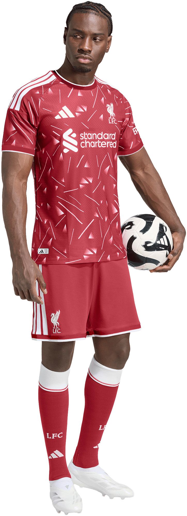 adidas Adult Liverpool Maroon 2026 Home Authentic Jersey product image
