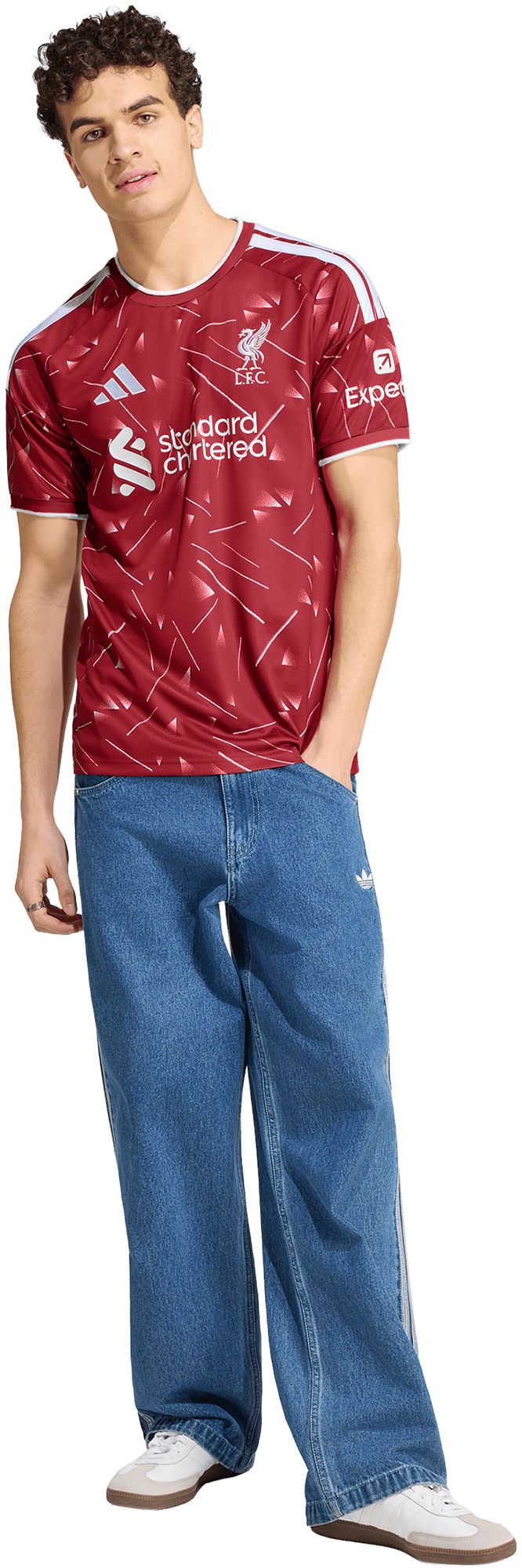 adidas Adult Liverpool Maroon 2026 Home Replica Jersey product image