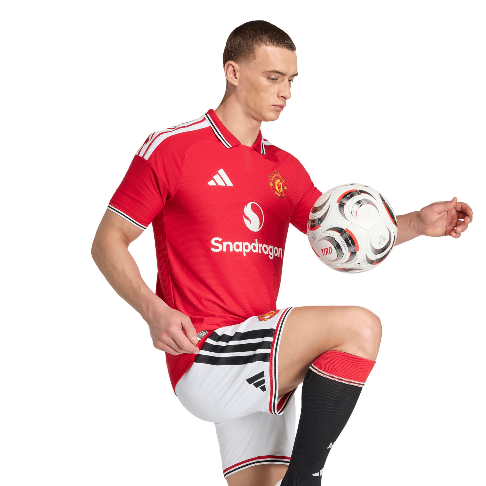 adidas Adult Manchester United Red 2026 Home Authentic Jersey product image