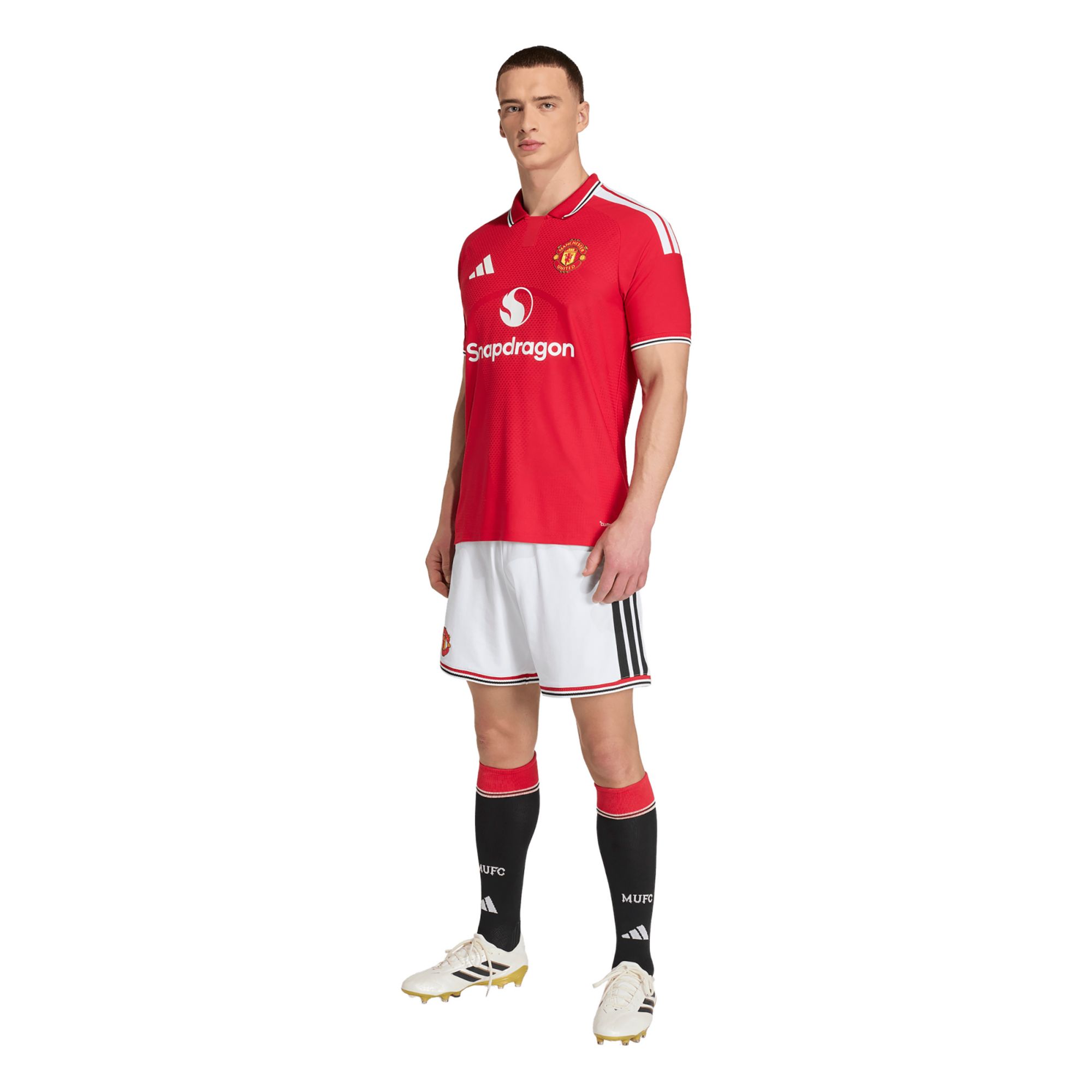 adidas Adult Manchester United Red 2026 Home Authentic Jersey product image