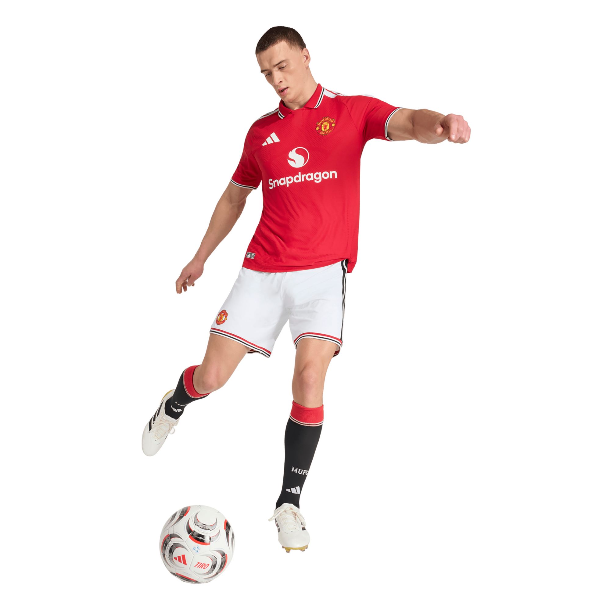 adidas Adult Manchester United Red 2026 Home Authentic Jersey product image