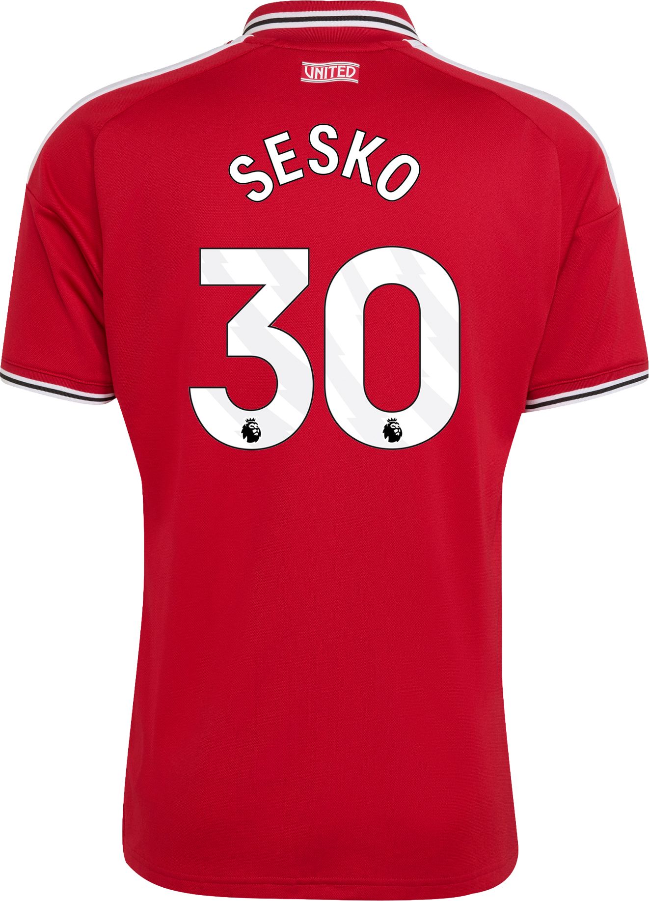 adidas Adult Manchester United Benjamin Sesko 2026 Home Replica