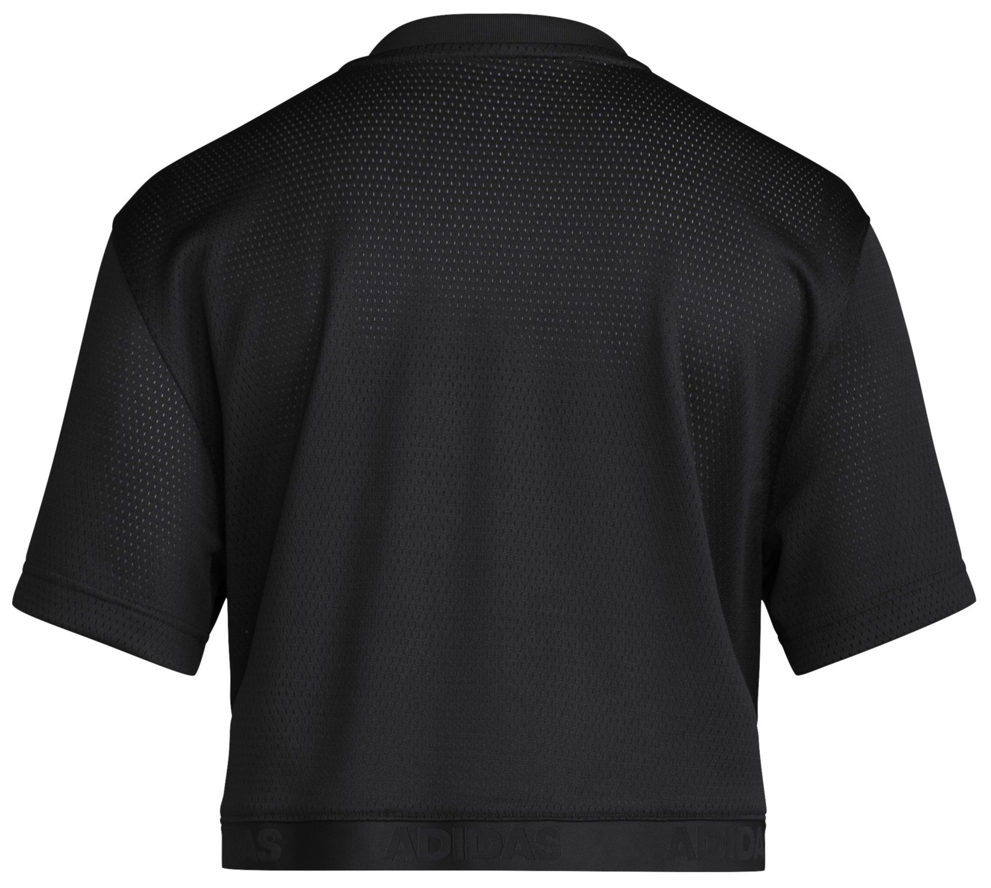 adidas Women's Indiana Hoosiers Black Cropped Football Jersey product image