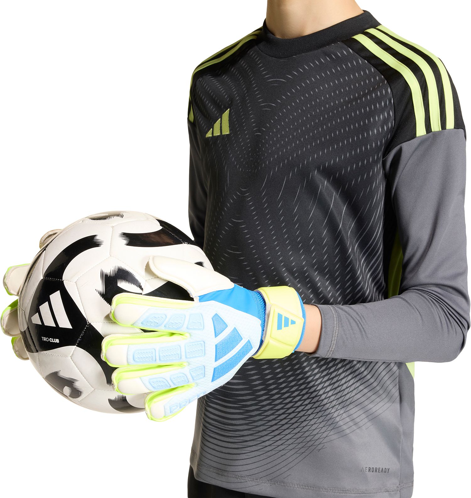 adidas Youth Predator Match Fingersave Goalkeeper Gloves product image