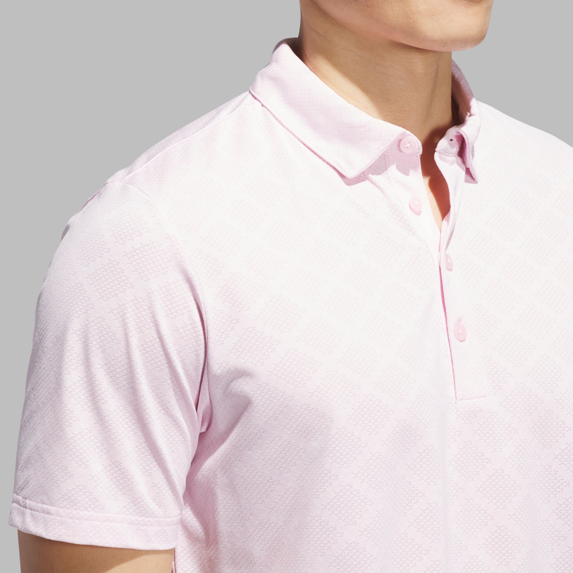 adidas Men's Ultimate365 Houndstooth Jacquard Golf Polo product image