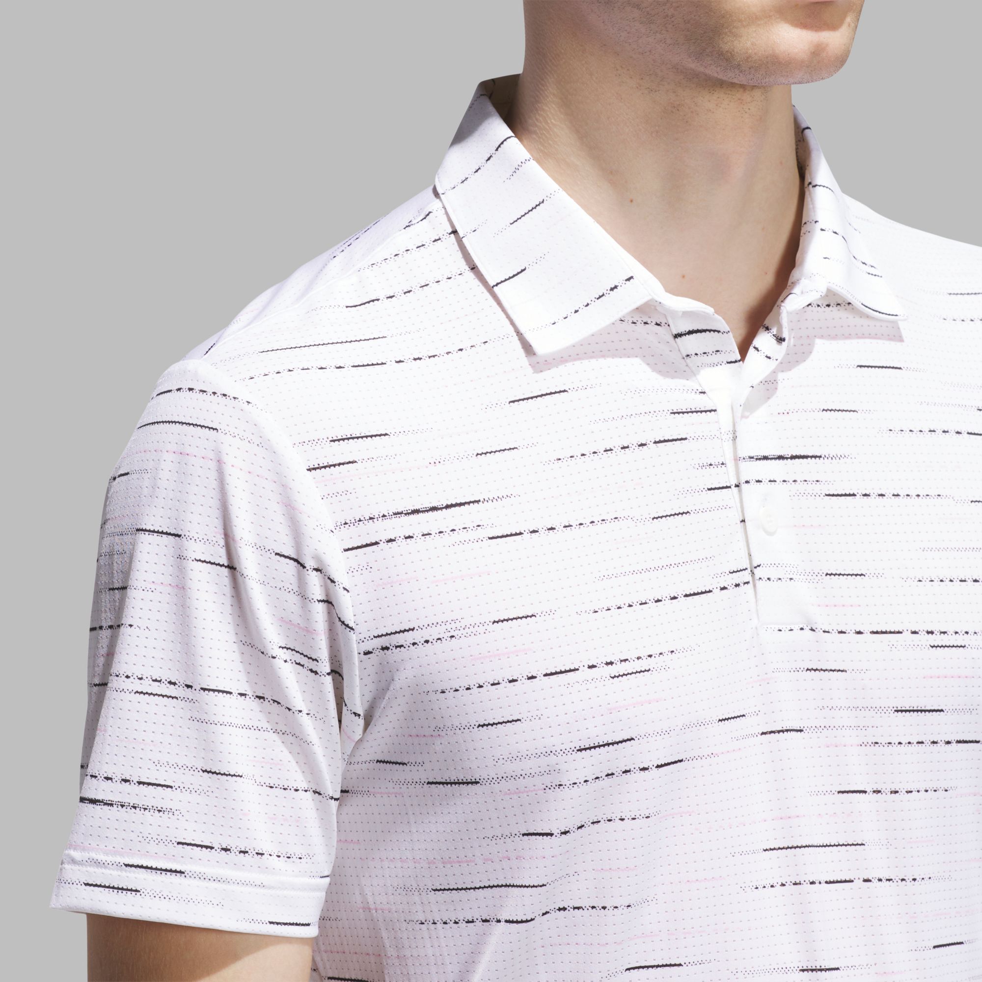 adidas Men's Ultimate365 Mesh Glimmer Print Golf Polo product image