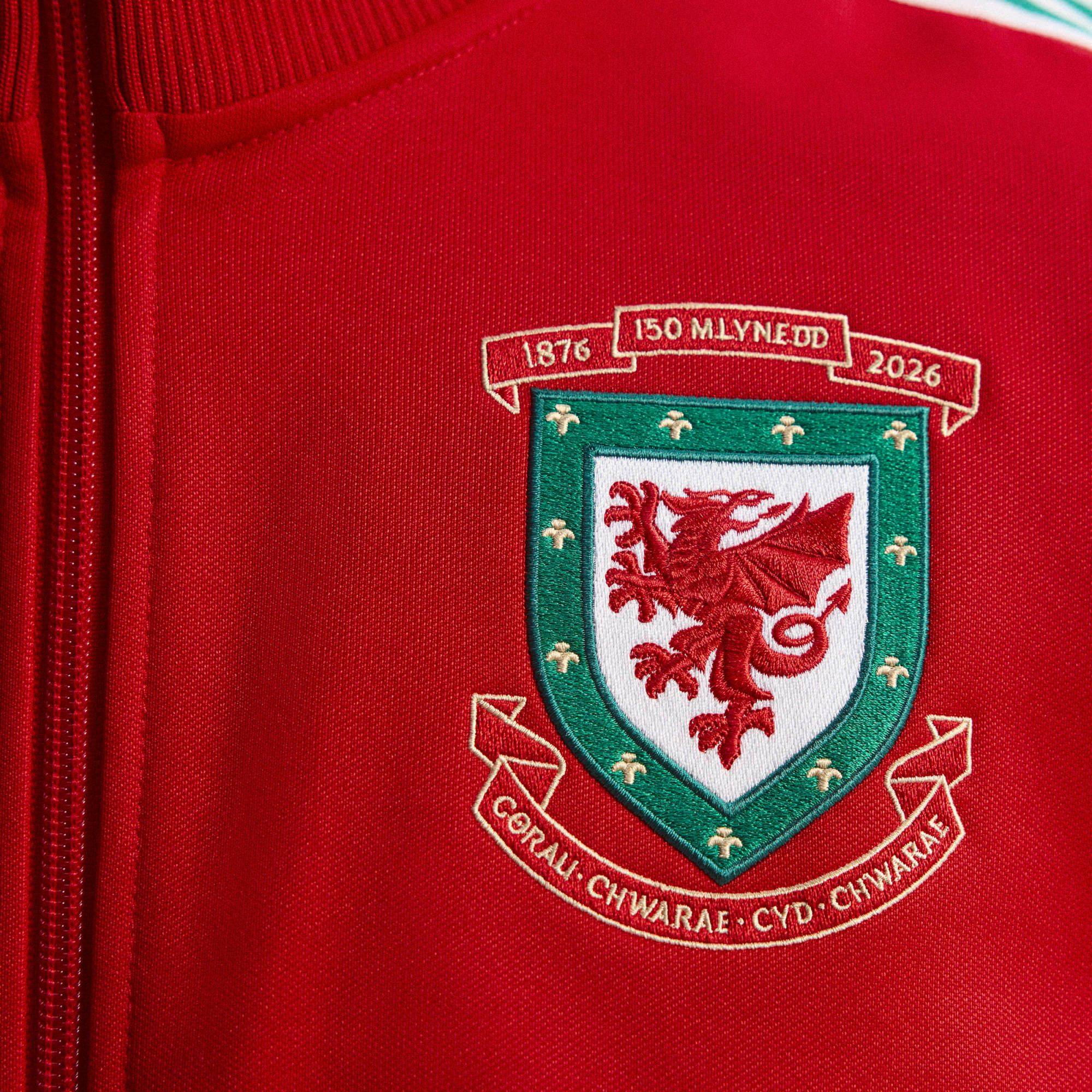 adidas Adult Wales Red 2026 Home Replica Jersey product image