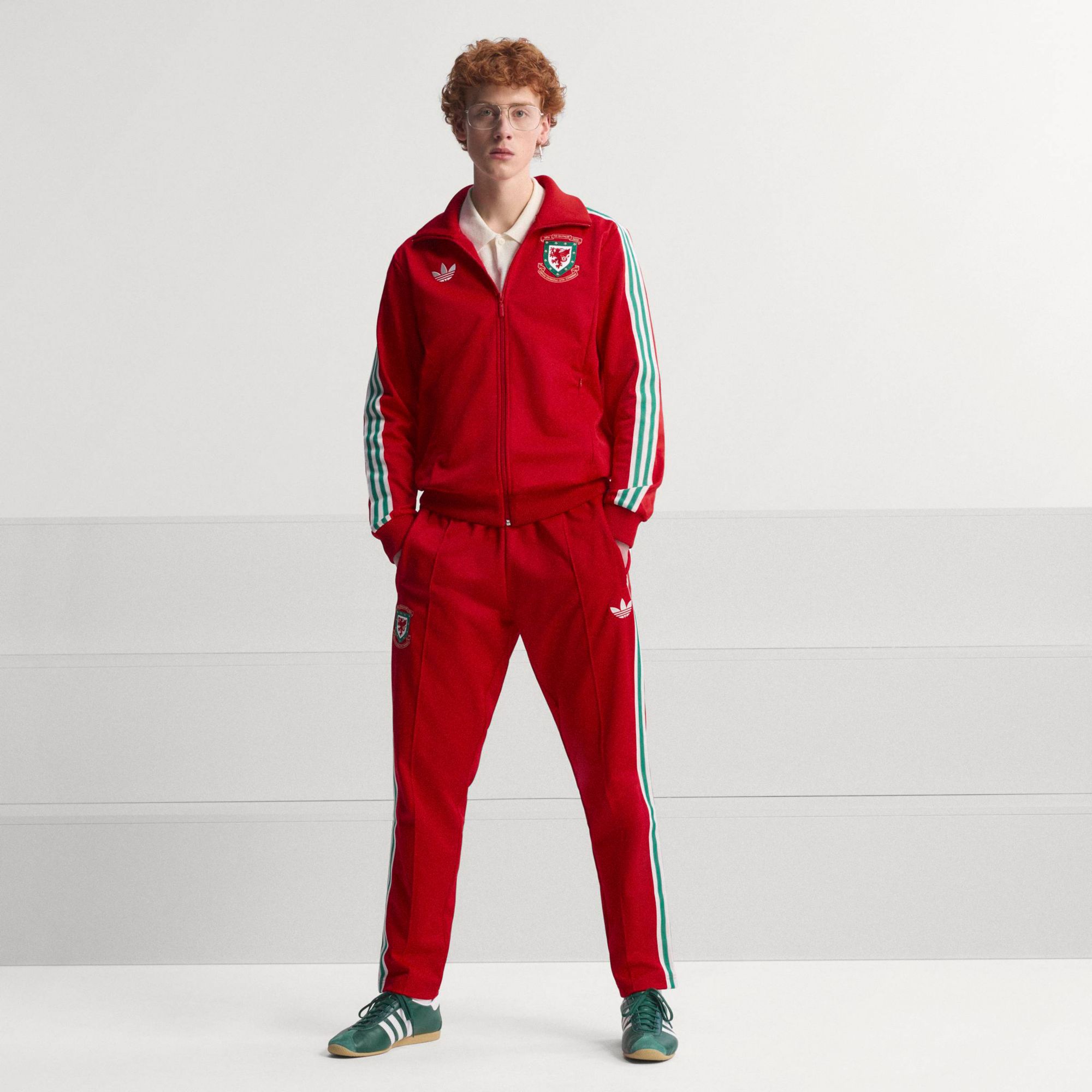 adidas Adult Wales 2026 150th Anniversary Track Pants product image