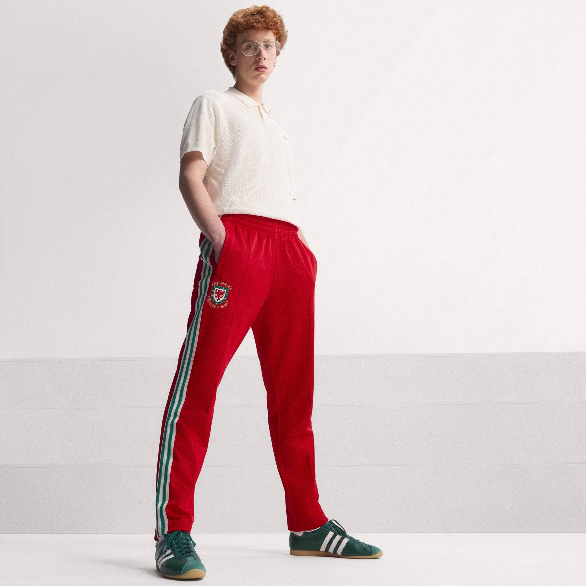 adidas Adult Wales 2026 150th Anniversary Track Pants product image