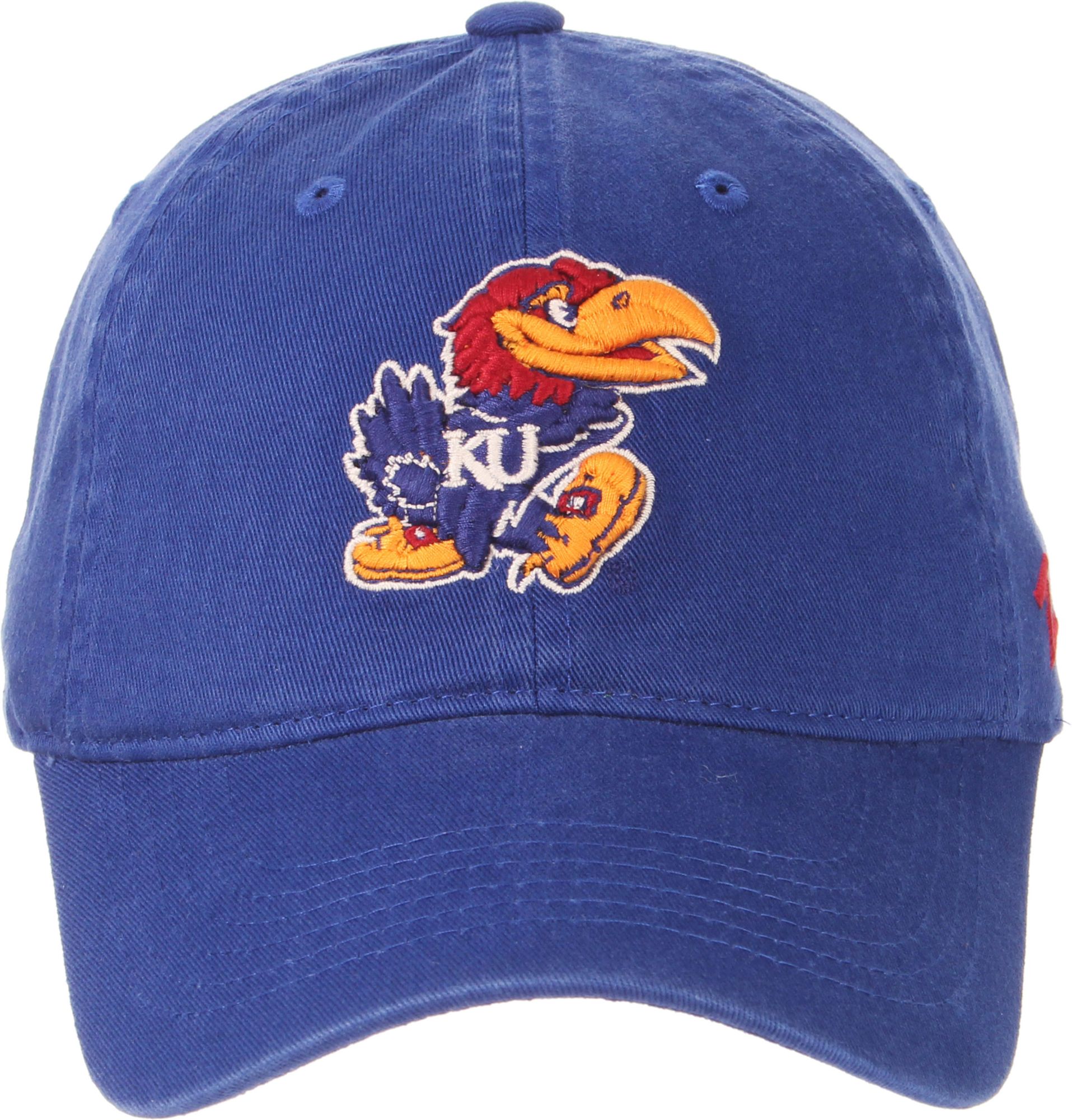 Zephyr Adult Kansas Jayhawks Blue Scholarship Adjustable Hat product image