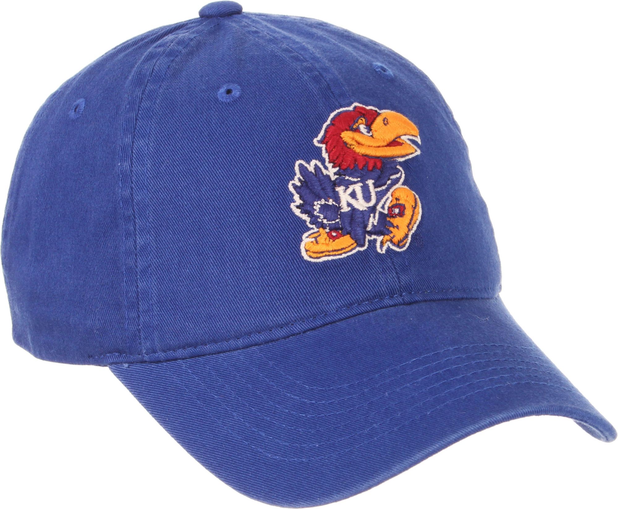 Zephyr Adult Kansas Jayhawks Blue Scholarship Adjustable Hat product image