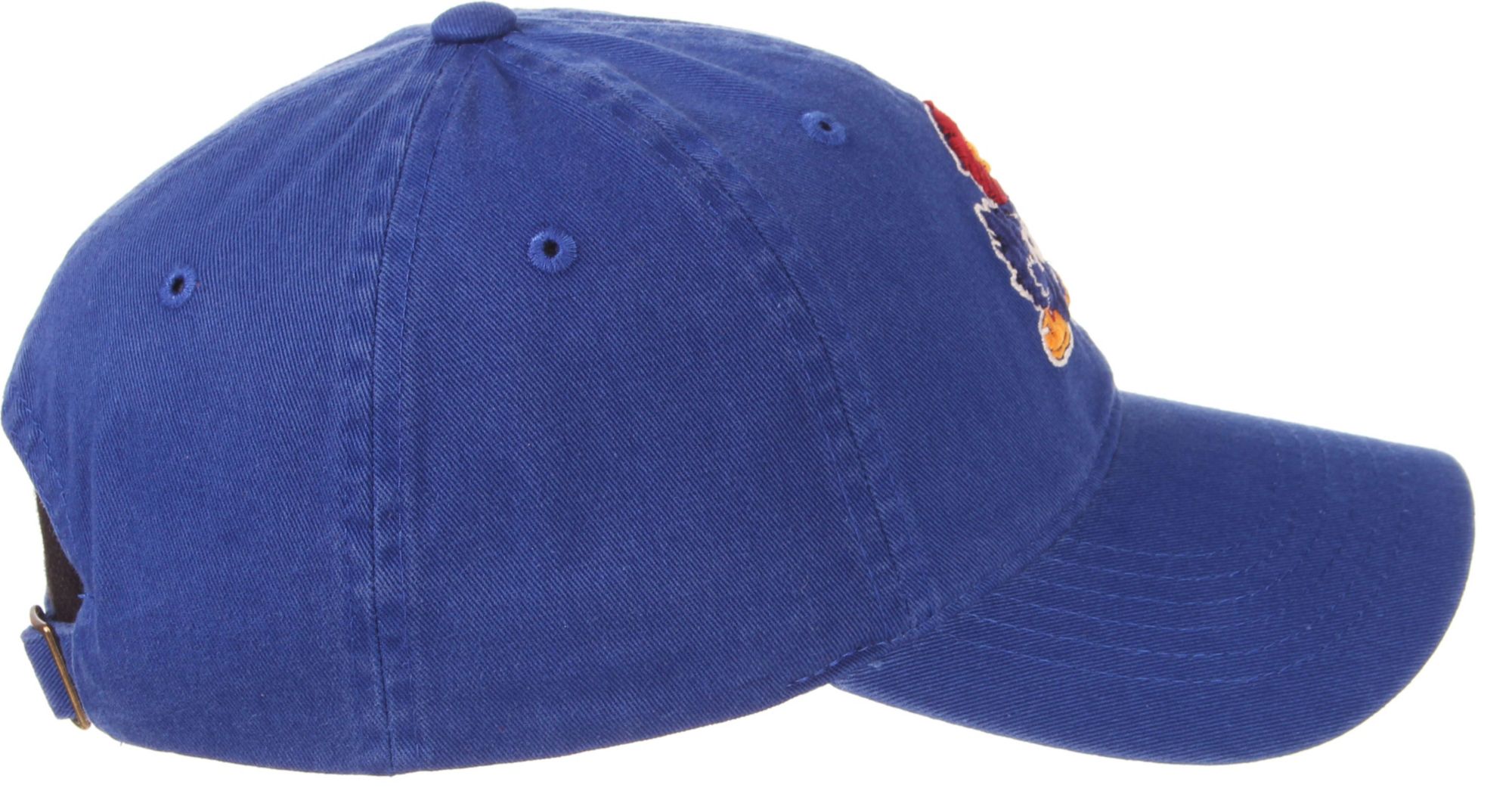 Zephyr Adult Kansas Jayhawks Blue Scholarship Adjustable Hat product image