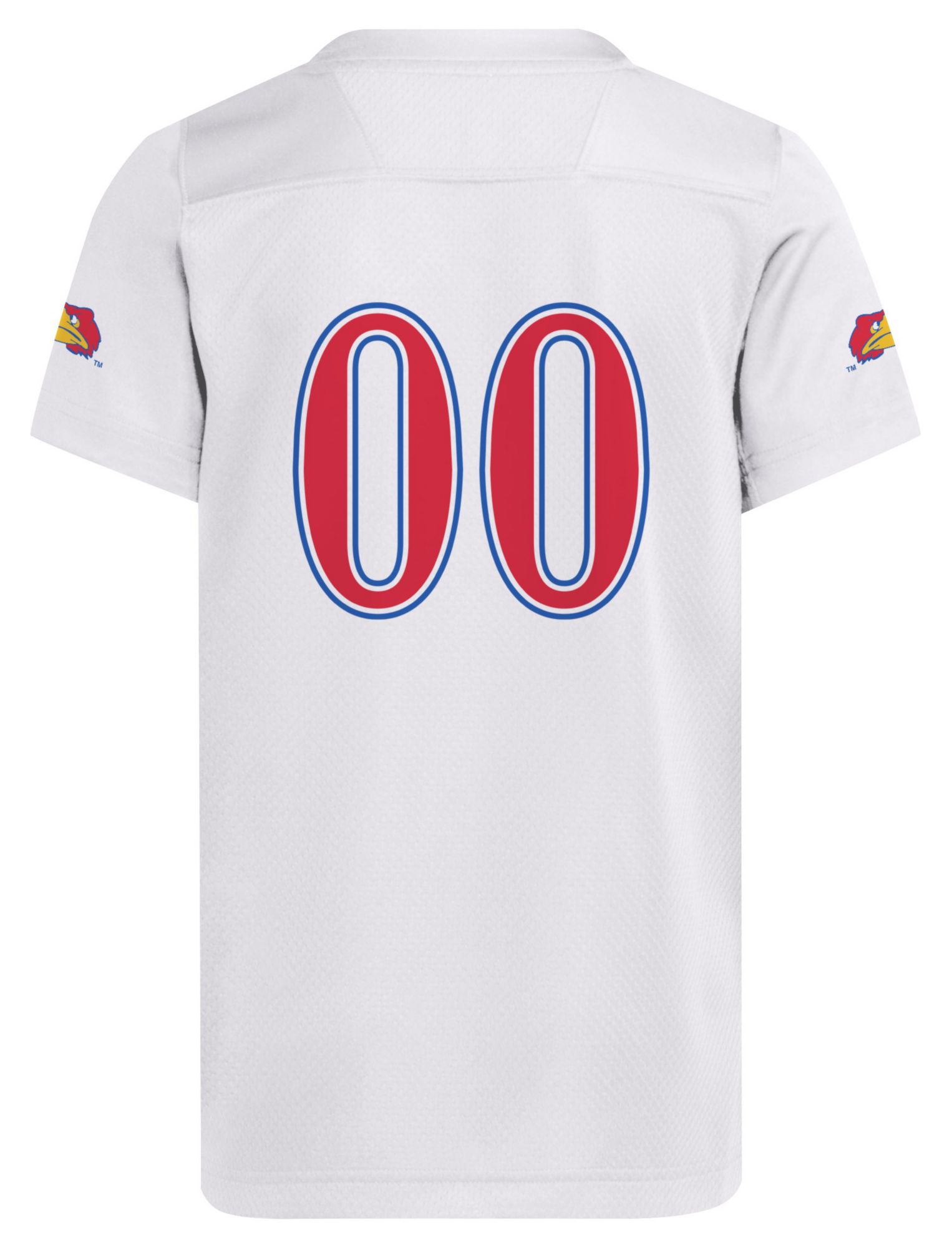 adidas Youth Kansas Jayhawks White Replica Strategy Football Jersey product image