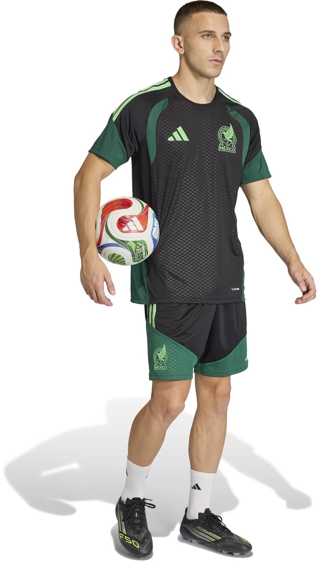 adidas Men's Mexico 2026 Home Tiro Training Shorts product image