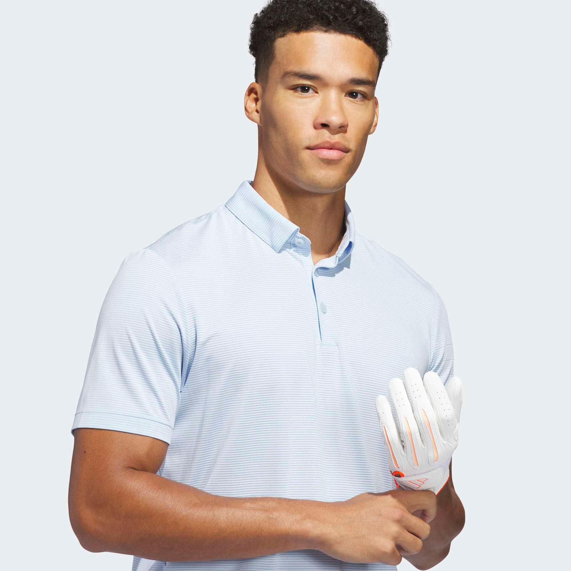 adidas Men's Ultimate365+ Pencil Stripe Climacool Golf Polo product image