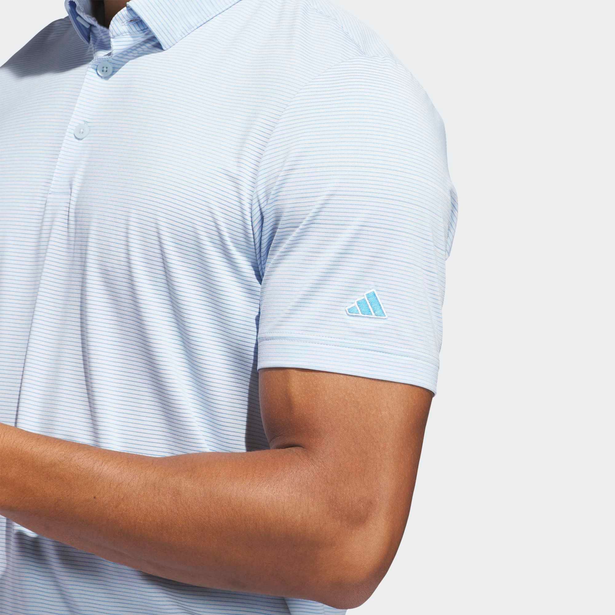 adidas Men's Ultimate365+ Pencil Stripe Climacool Golf Polo product image