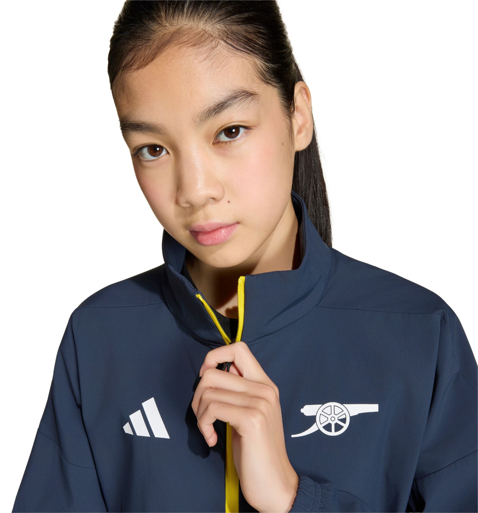 adidas Youth 2025 Arsenal Navy Anthem Full-Zip Jacket product image