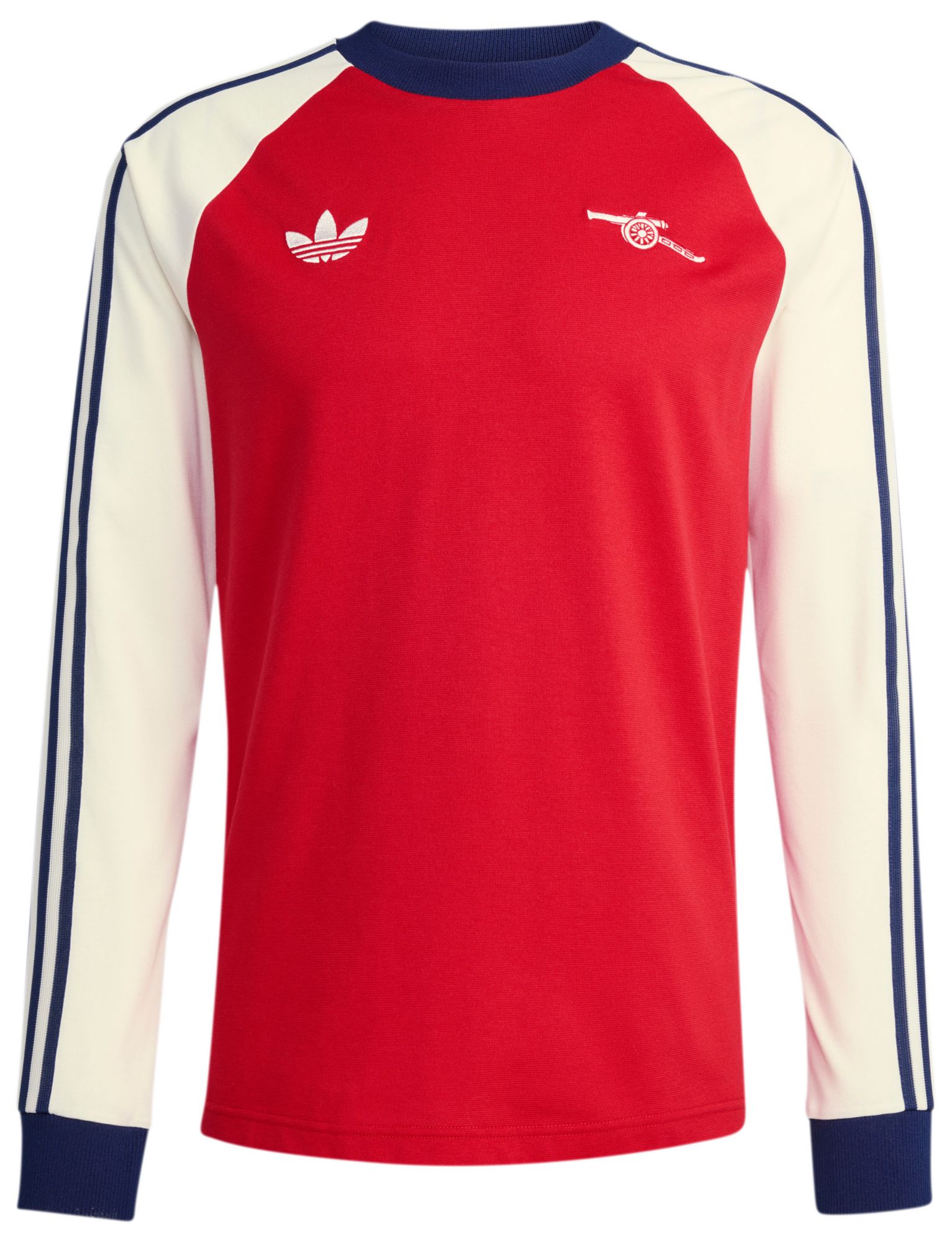 adidas Adult Arsenal Red 2025 Home Long Sleeve Shirt product image