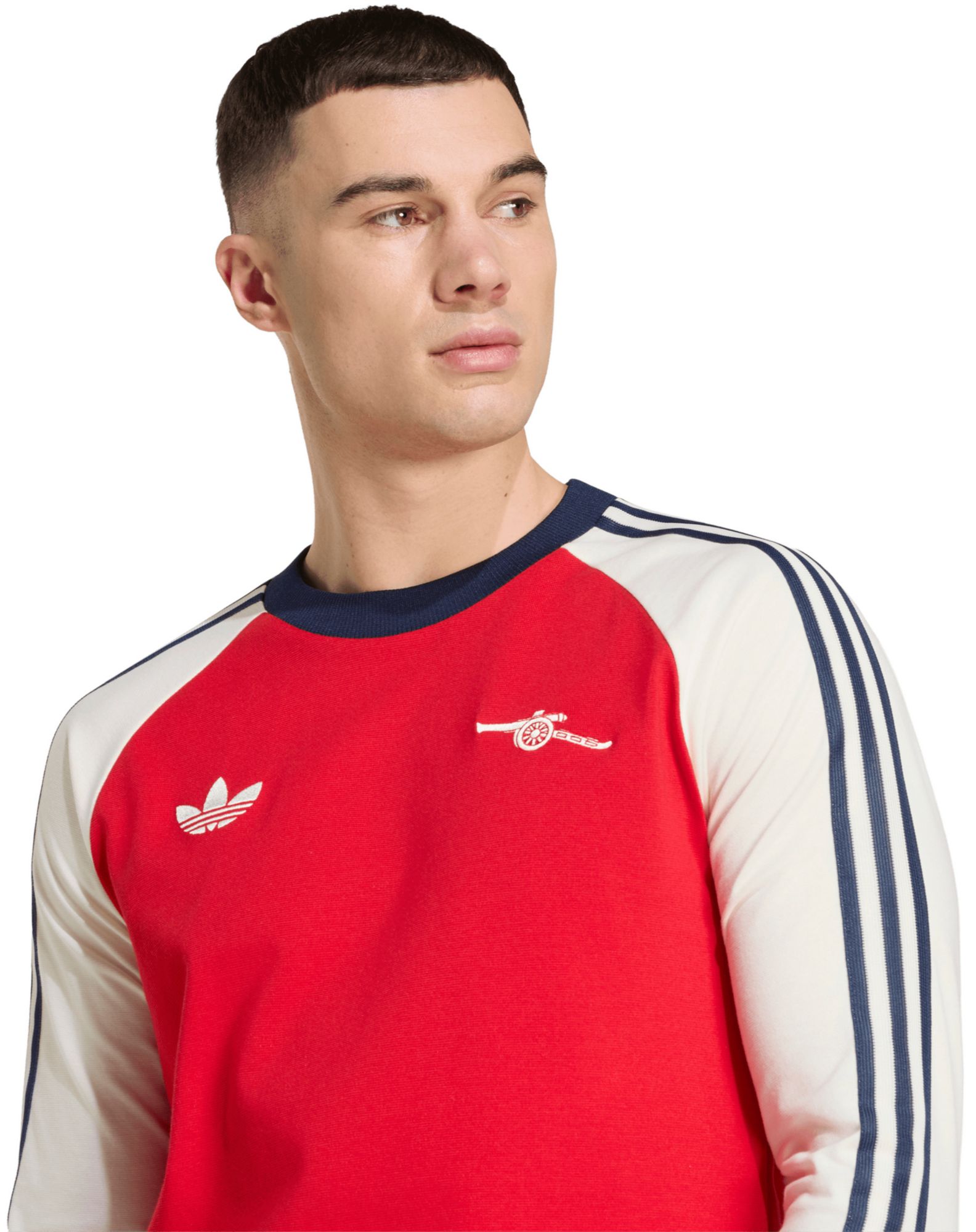 adidas Adult Arsenal Red 2025 Home Long Sleeve Shirt product image