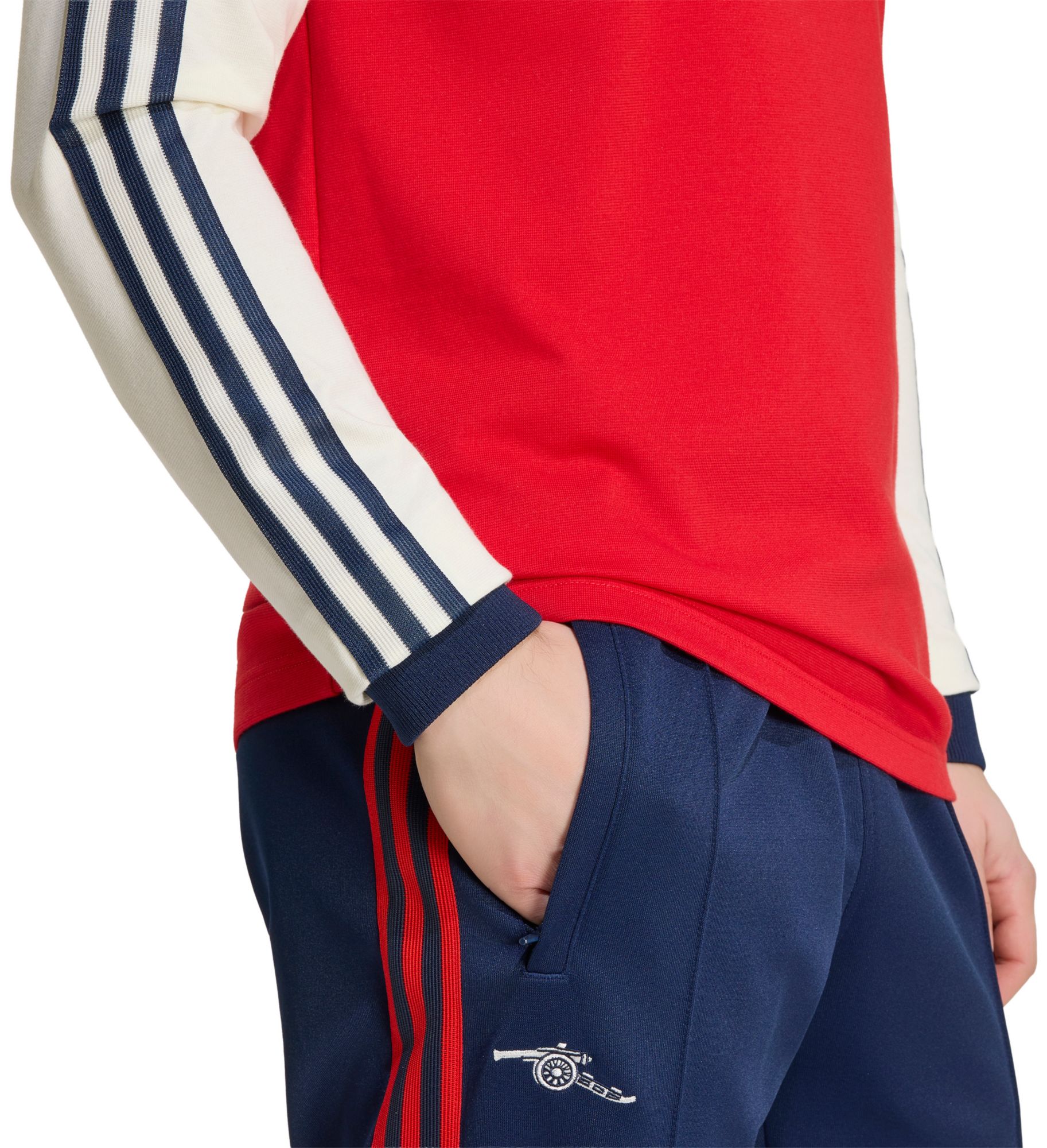 adidas Adult Arsenal Red 2025 Home Long Sleeve Shirt product image