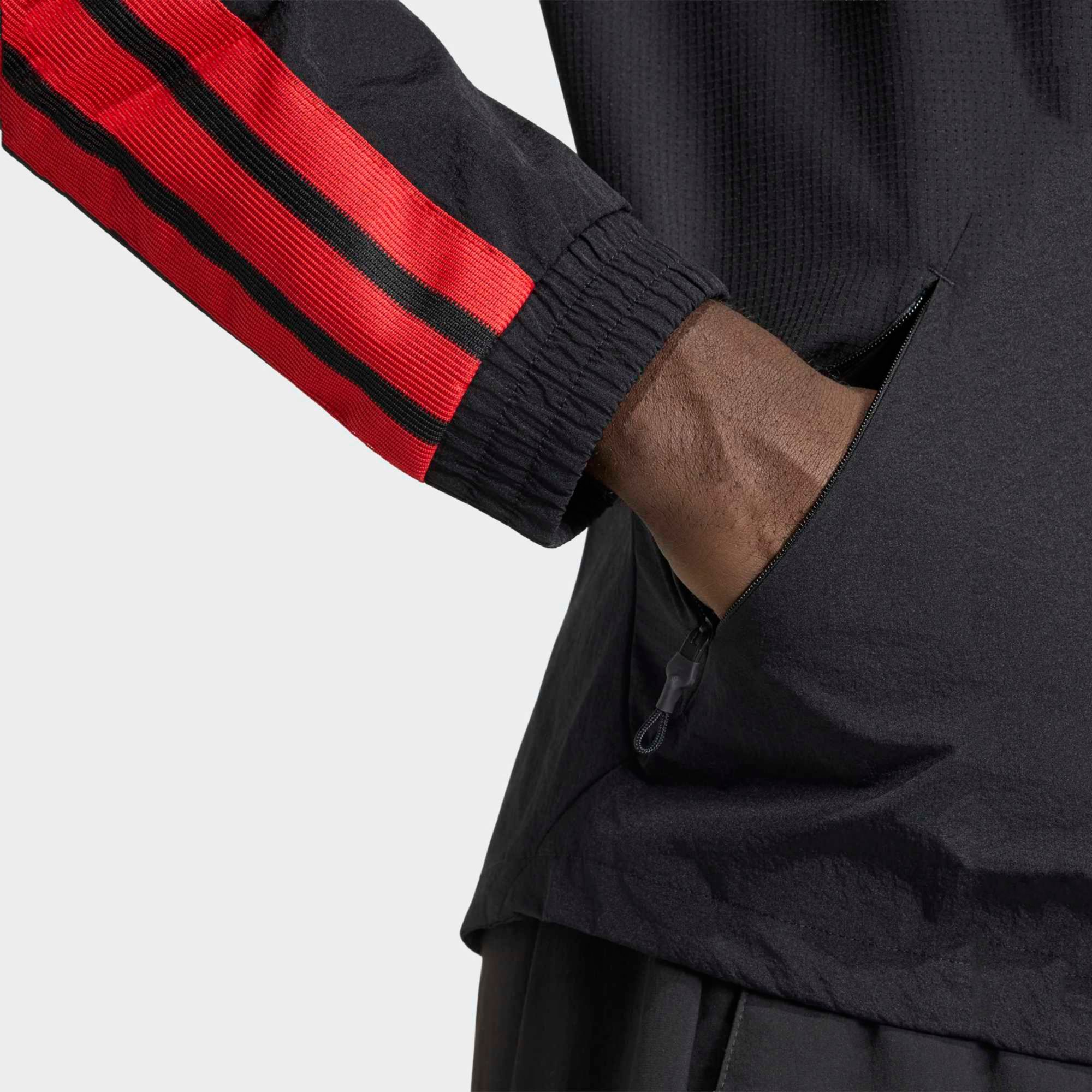 adidas Adult D.C. United Black 2026 Prematch Anthem Full-Zip Jacket product image