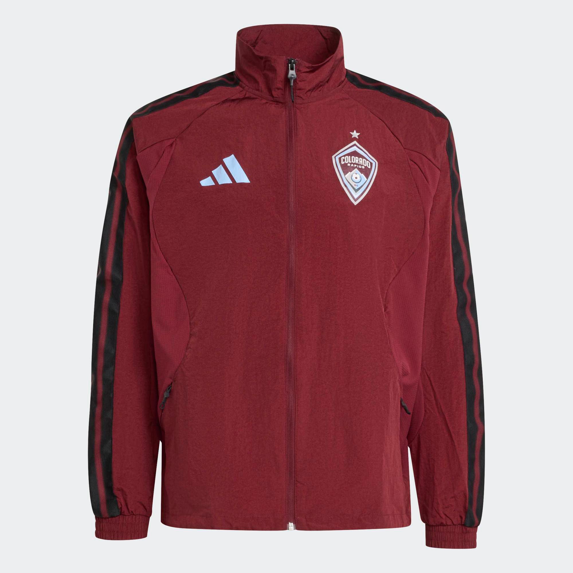 adidas Adult Colorado Rapids Red 2026 Prematch Anthem Full-Zip Jacket product image