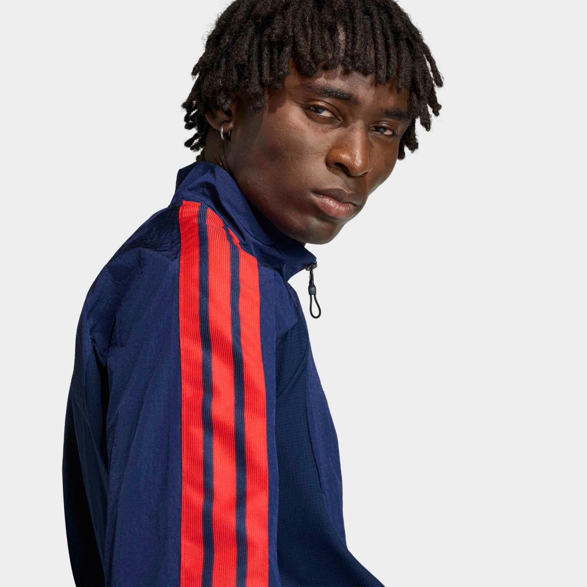 adidas Adult New England Revolution Navy 2026 Prematch Anthem Full-Zip Jacket product image