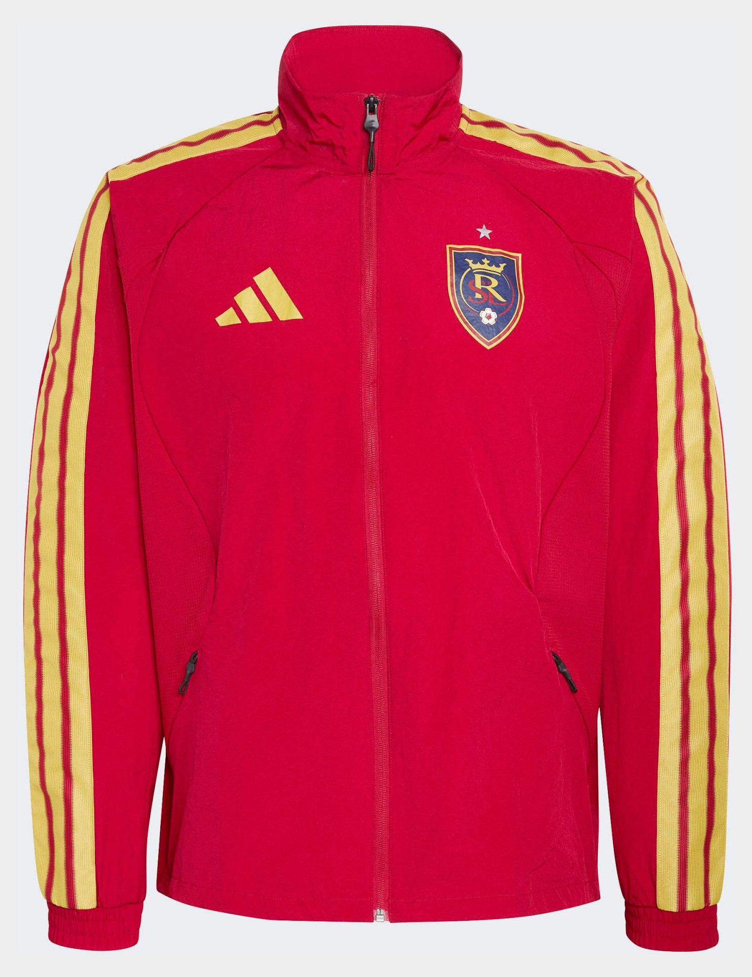 adidas Men's Real Salt Lake Red 2026 Prematch Anthem Full-Zip Jacket product image