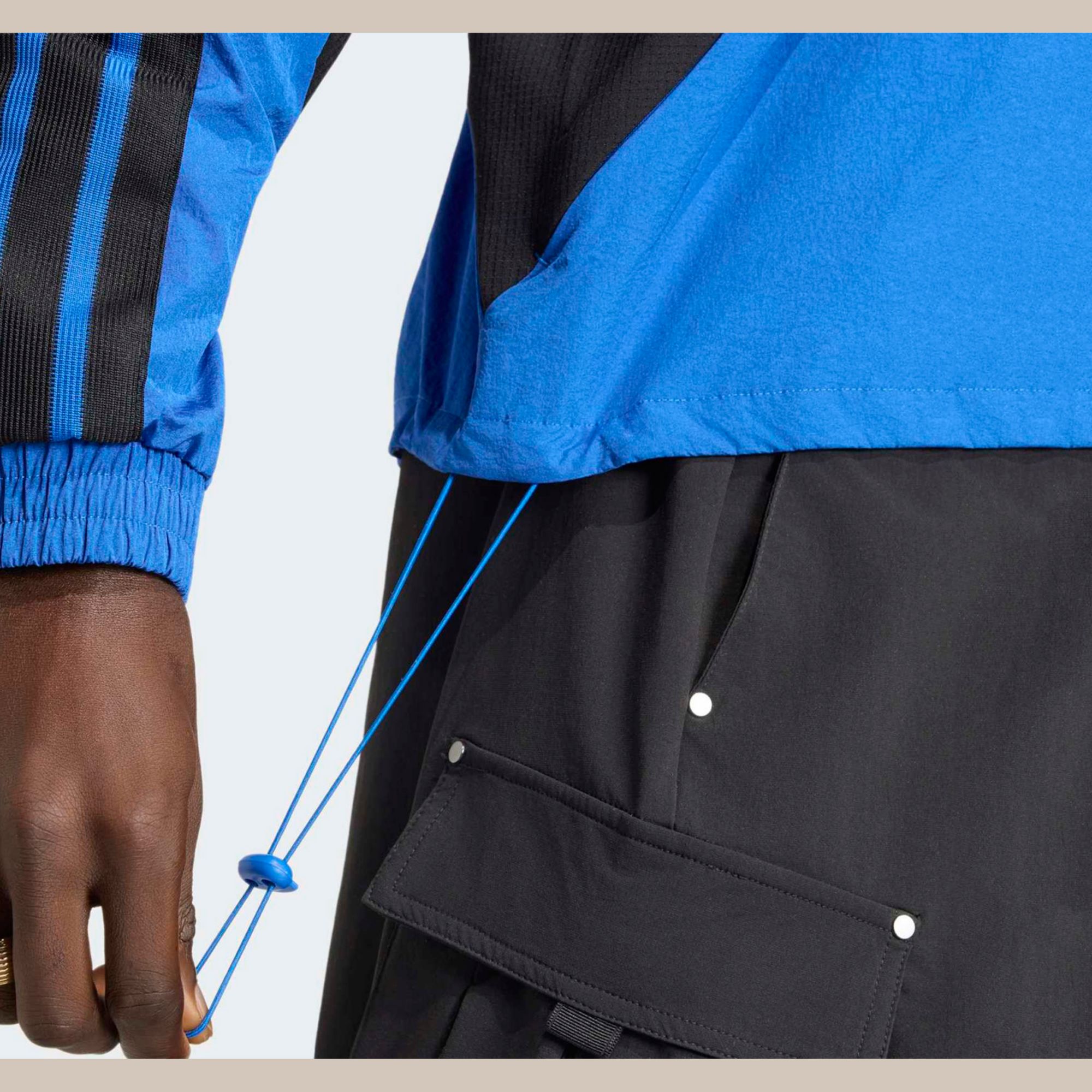 adidas Men's San Jose Earthquakes Blue 2026 Prematch Anthem Full-Zip Jacket product image