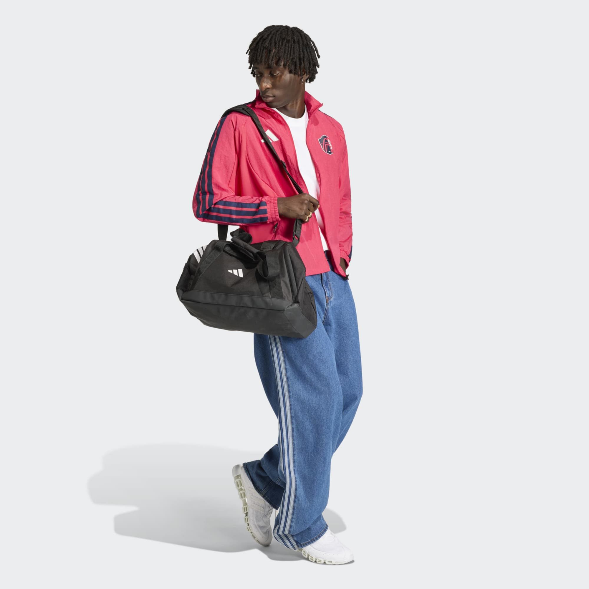 adidas Men's St. Louis FC Pink 2026 Prematch Anthem Full-Zip Jacket product image