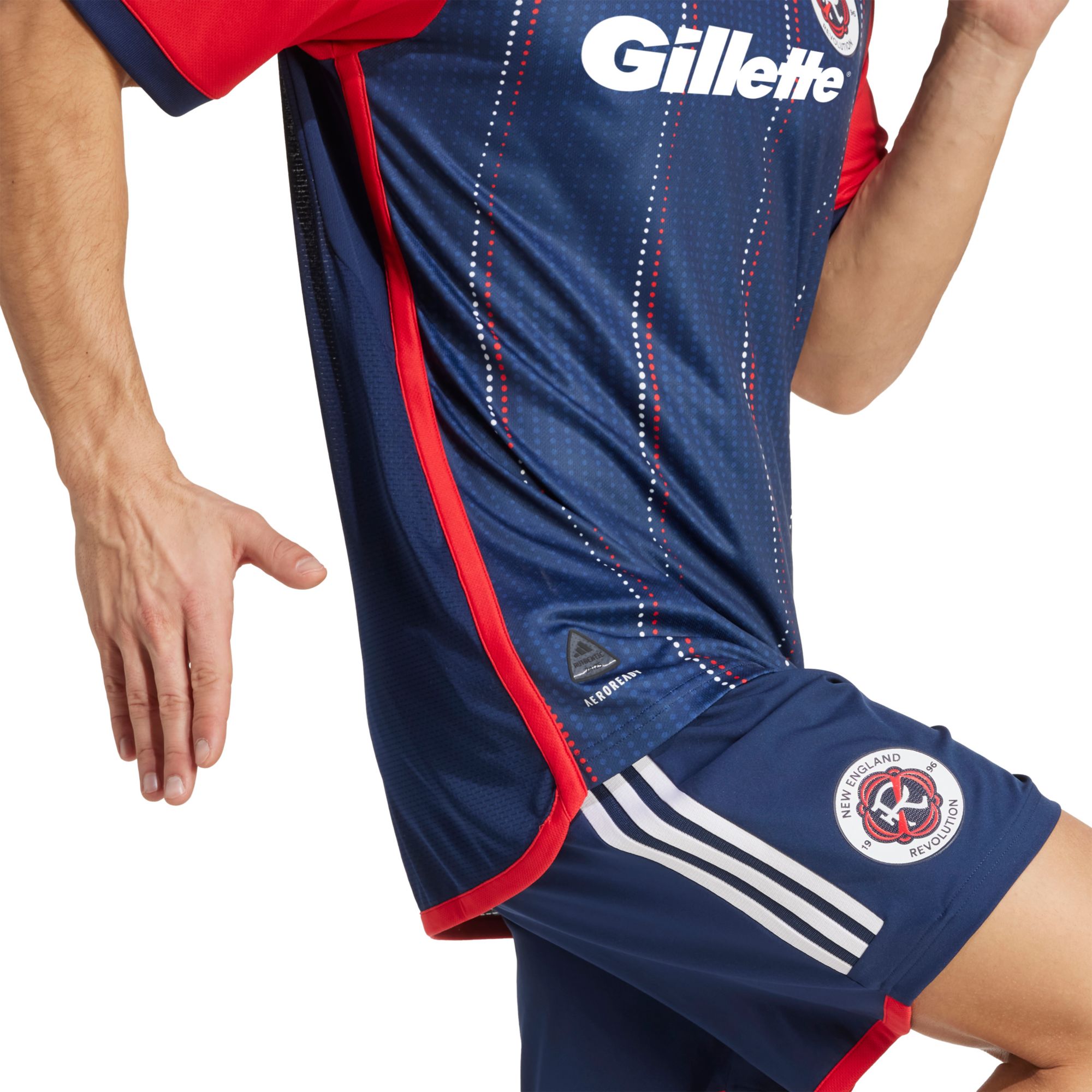 adidas Adult New England Revolution 2024-2025 Navy Home Authentic Jersey product image