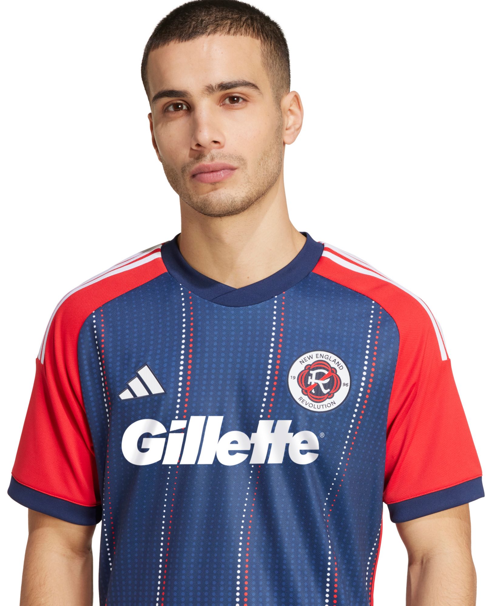 adidas Adult New England Revolution 2024-2025 Navy Home Authentic Jersey product image