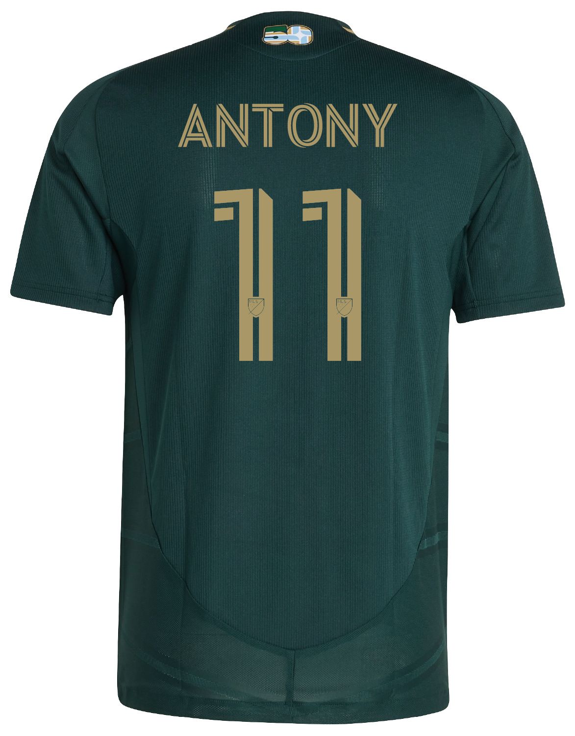 adidas Adult Portland Timbers Antony Alves Santos #11 2025 Primary Authentic Jersey product image
