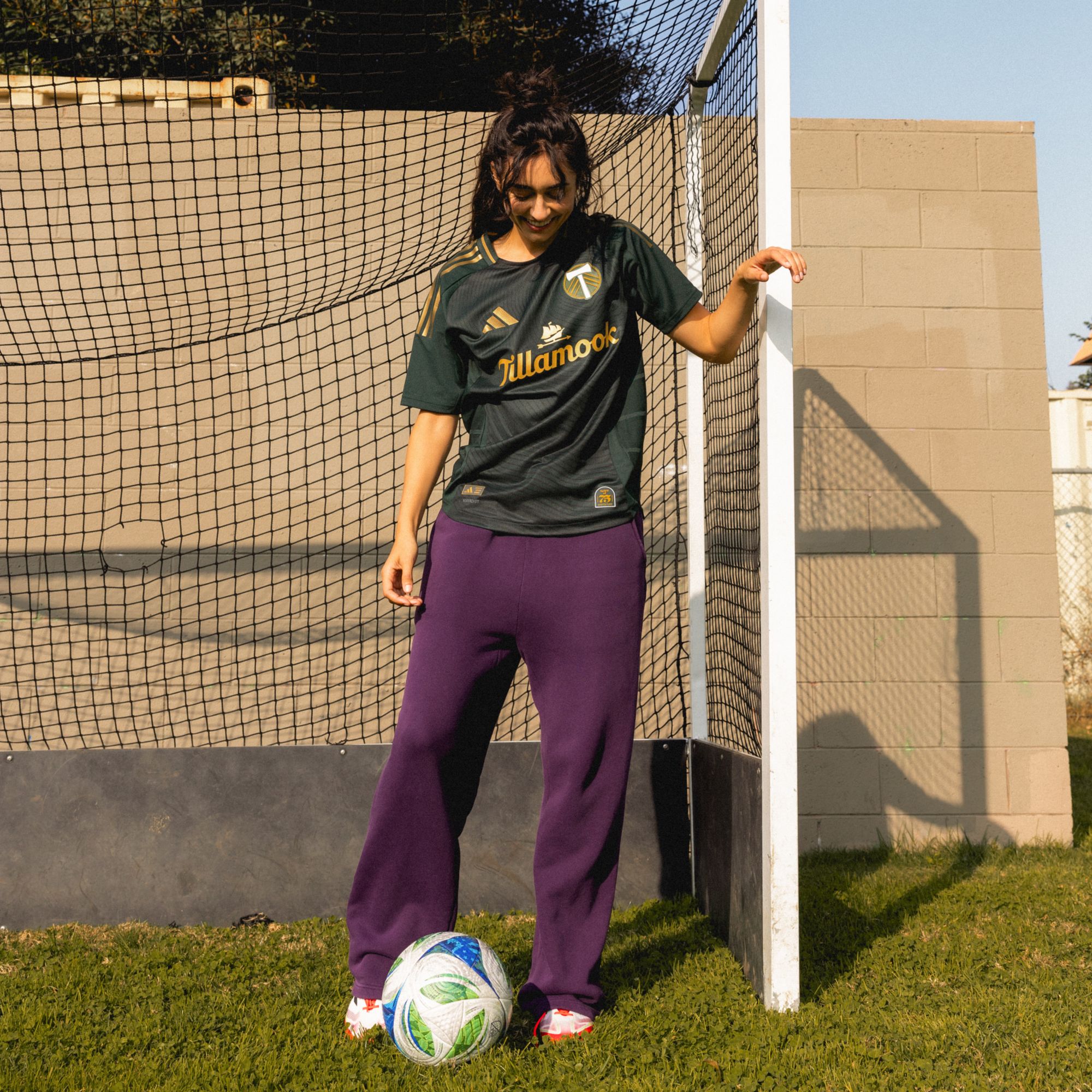 adidas Adult Portland Timbers 2025 Primary Authentic "Forever Green & Gold" Jersey product image