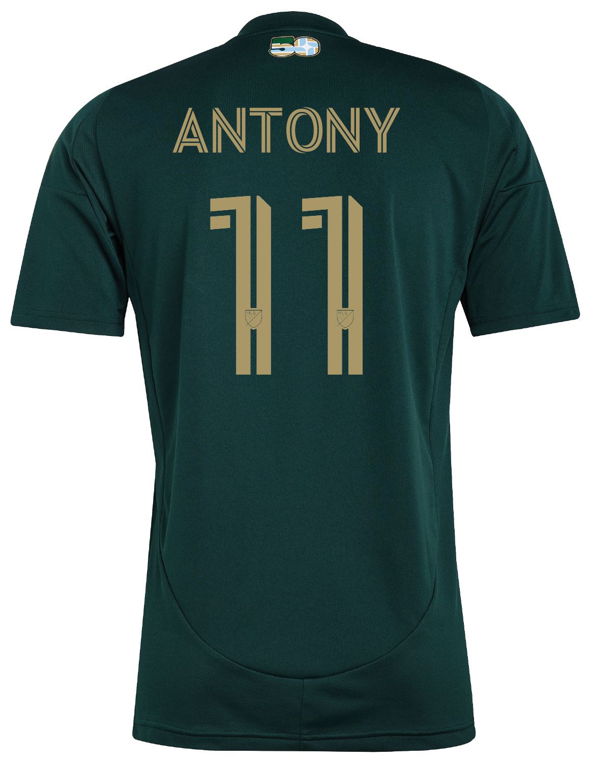adidas Adult Portland Timbers Antony Alves Santos #11 2025 Primary Replica Jersey product image