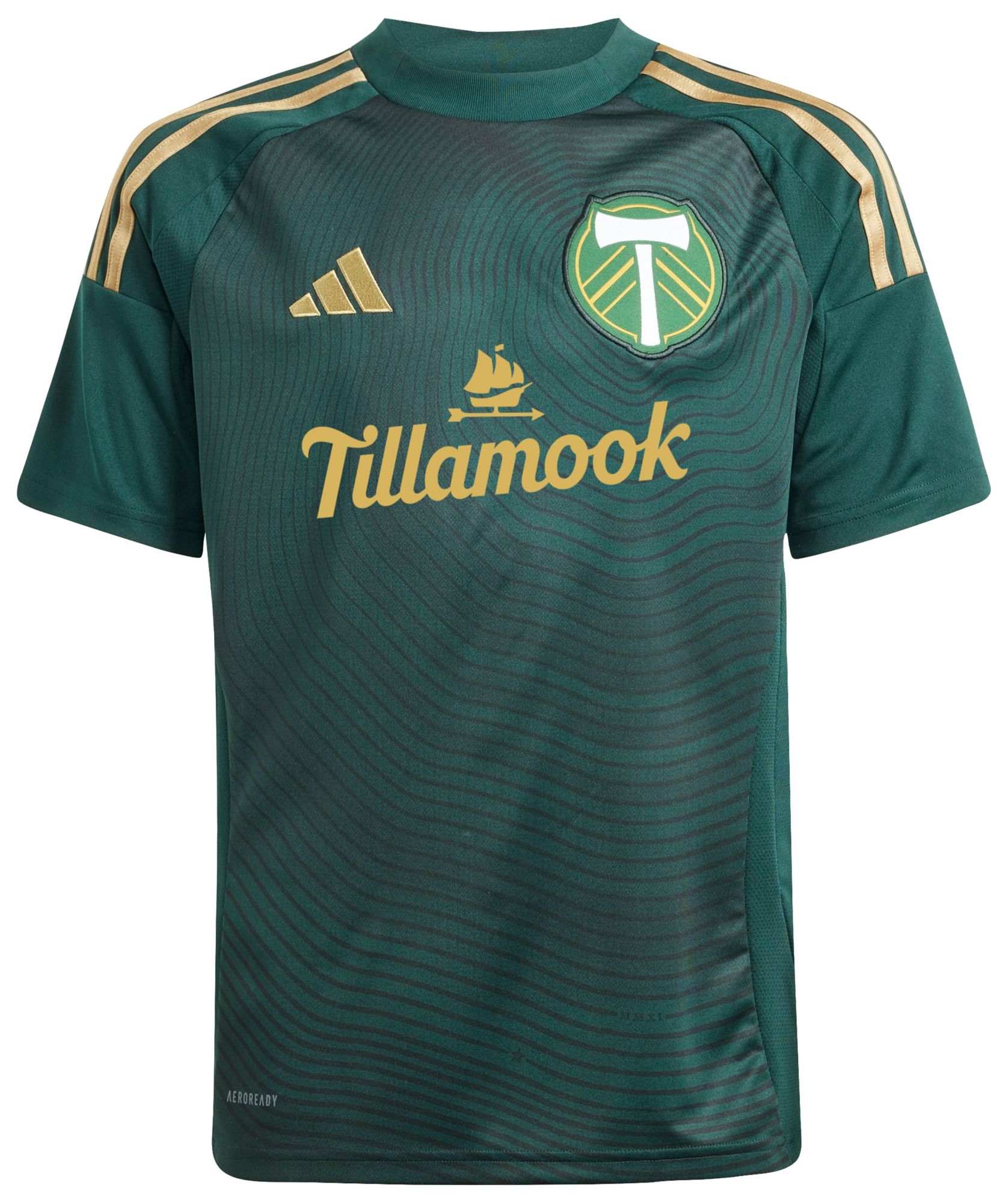 adidas Youth Portland Timbers David Da Costa #10 2025 Primary Replica Jersey product image