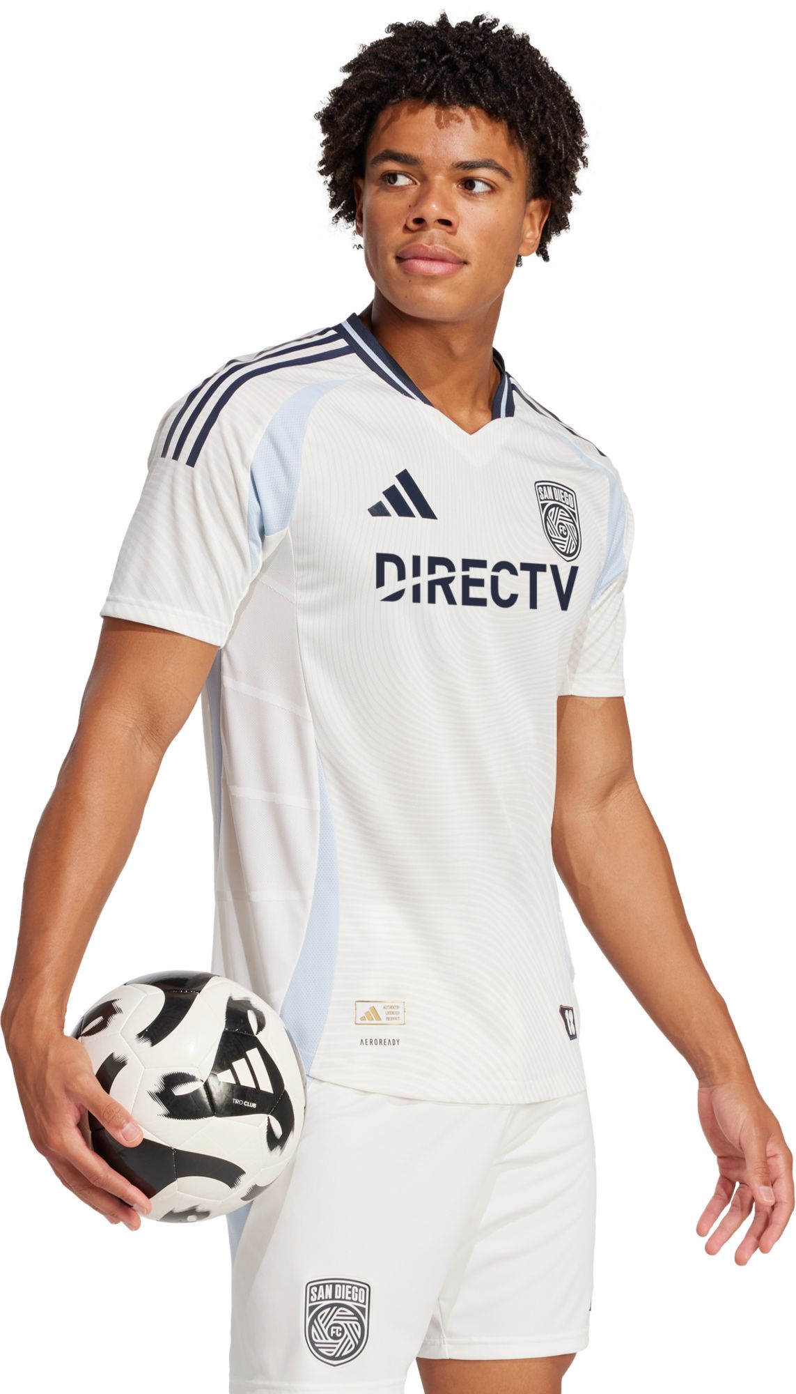 adidas Adult San Diego FC 2025 Secondary Authentic "Woven Into One" Jersey product image