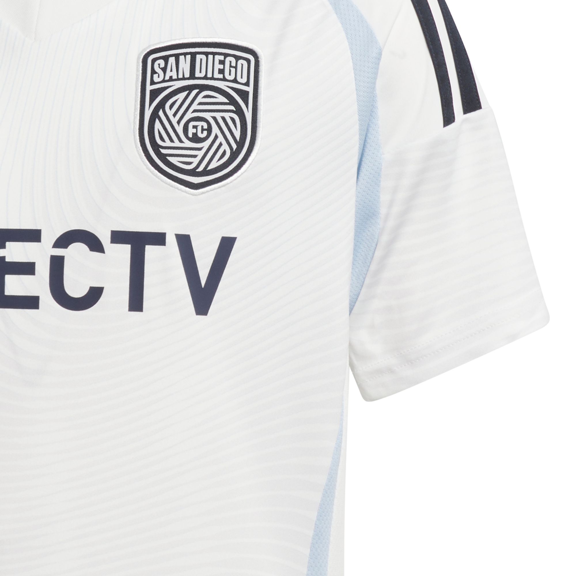 adidas Youth San Diego FC 2025 Secondary Replica "Woven Into One" Jersey product image