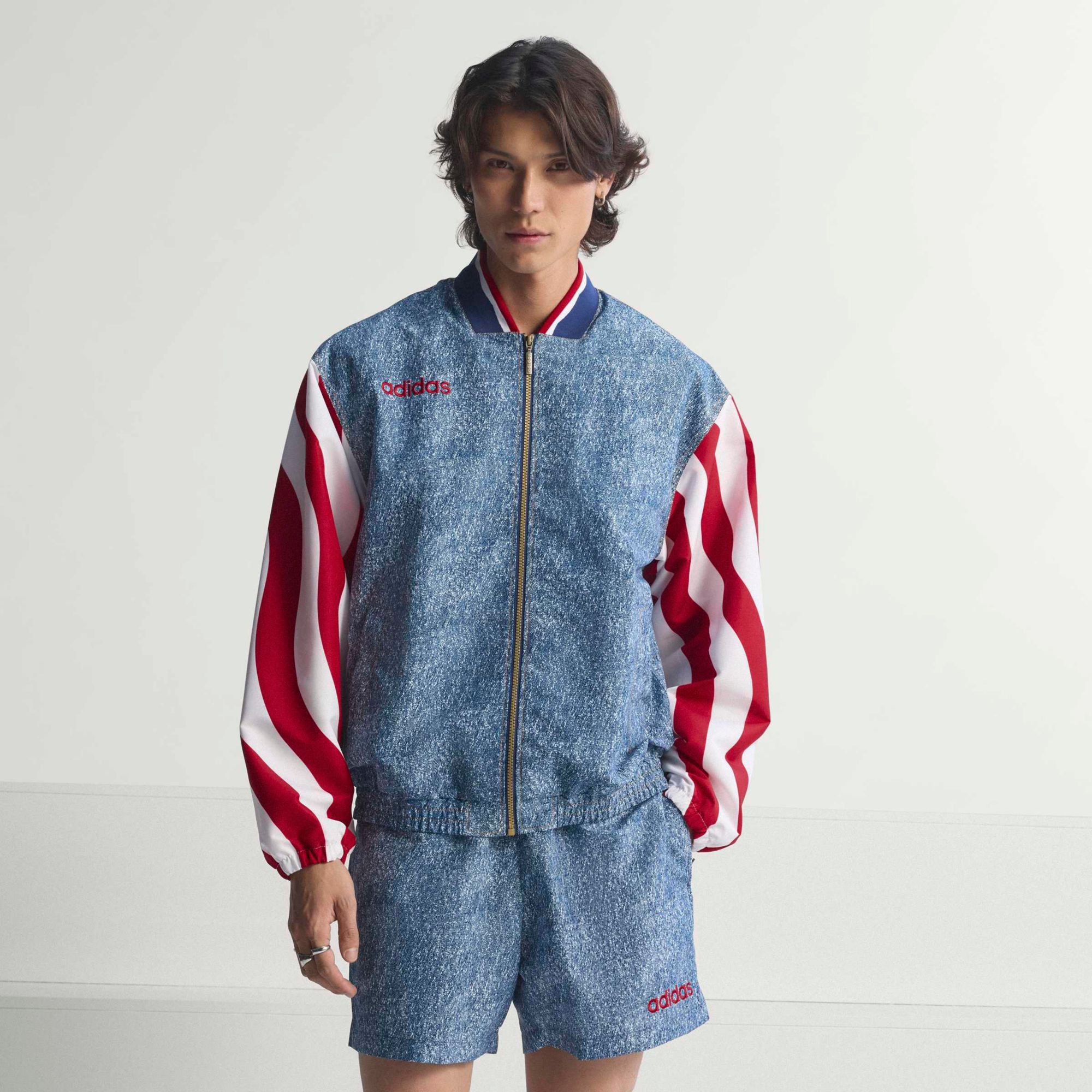 adidas Men's USA Denim Graphic Track Jacket product image