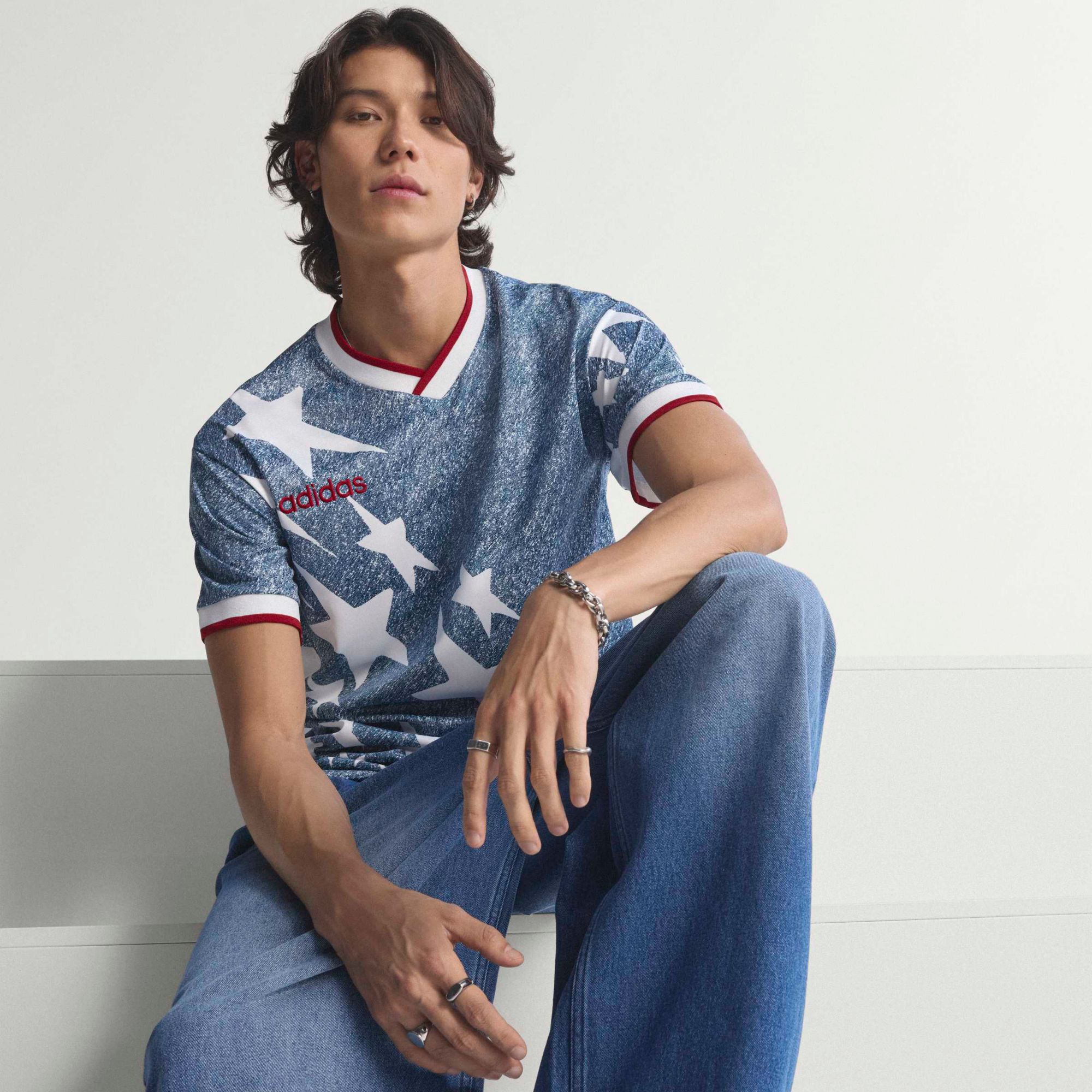 adidas Men's USA Denim Graphic Jersey product image