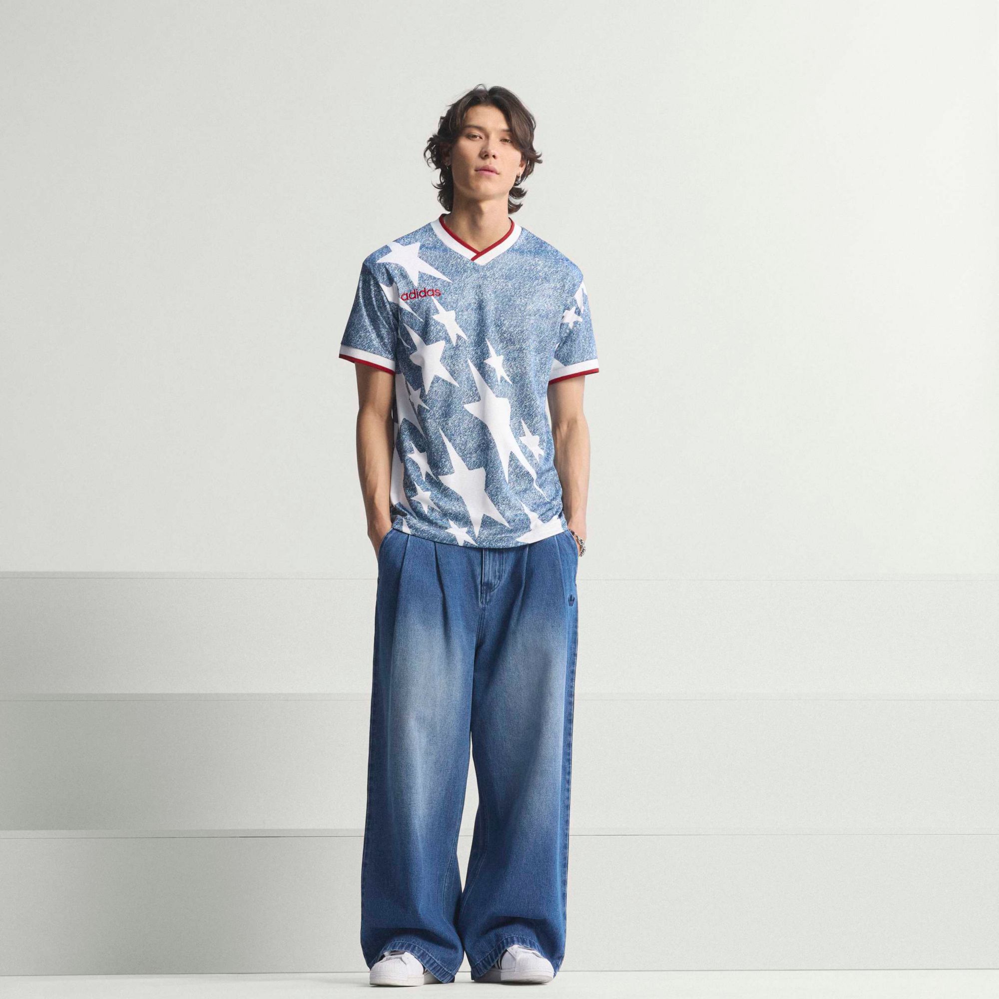 adidas Men's USA Denim Graphic Jersey product image