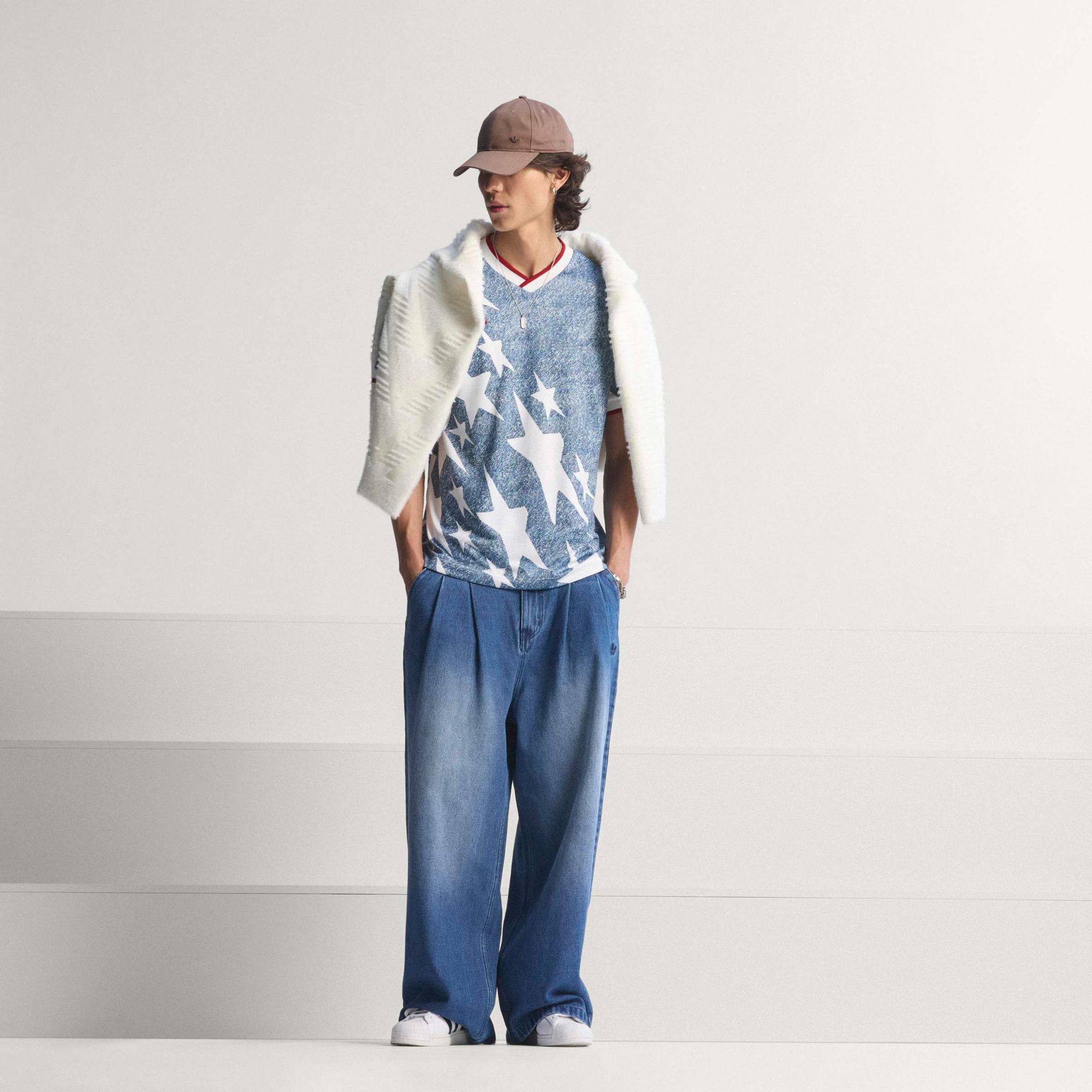 adidas Men's USA Denim Graphic Jersey product image