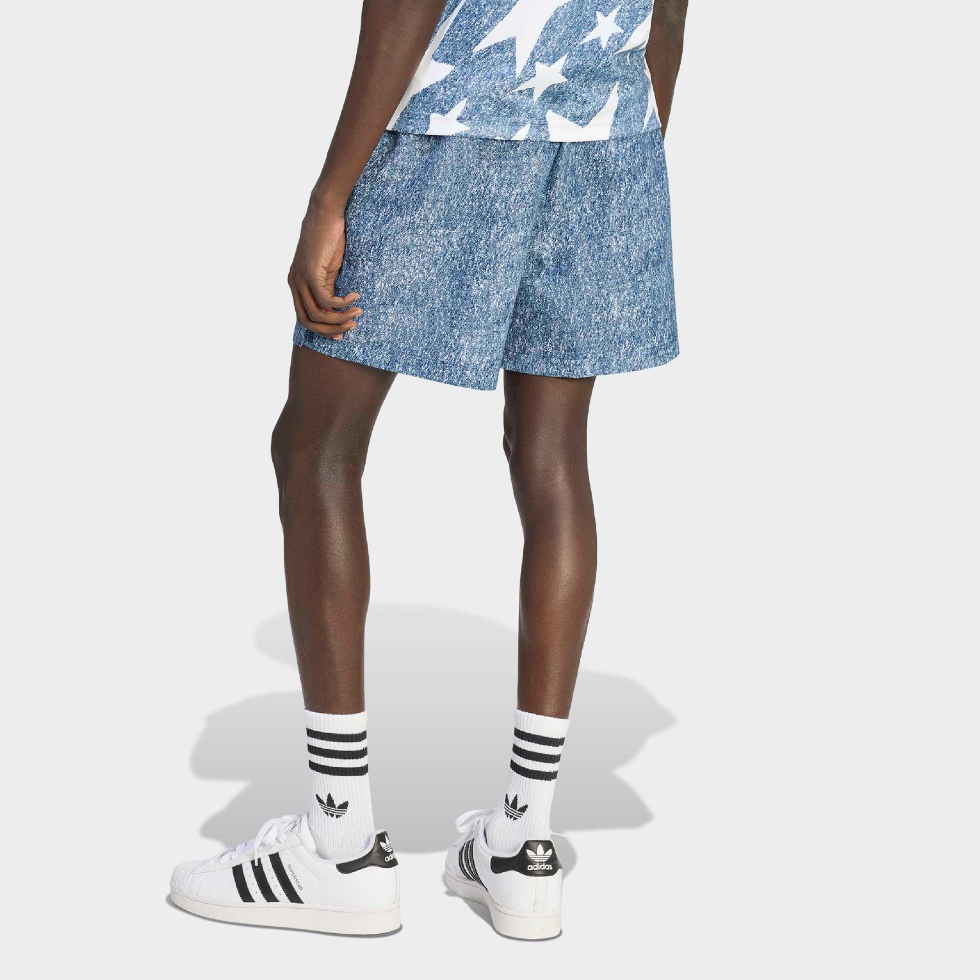 adidas Men's USA Denim Graphic Shorts product image