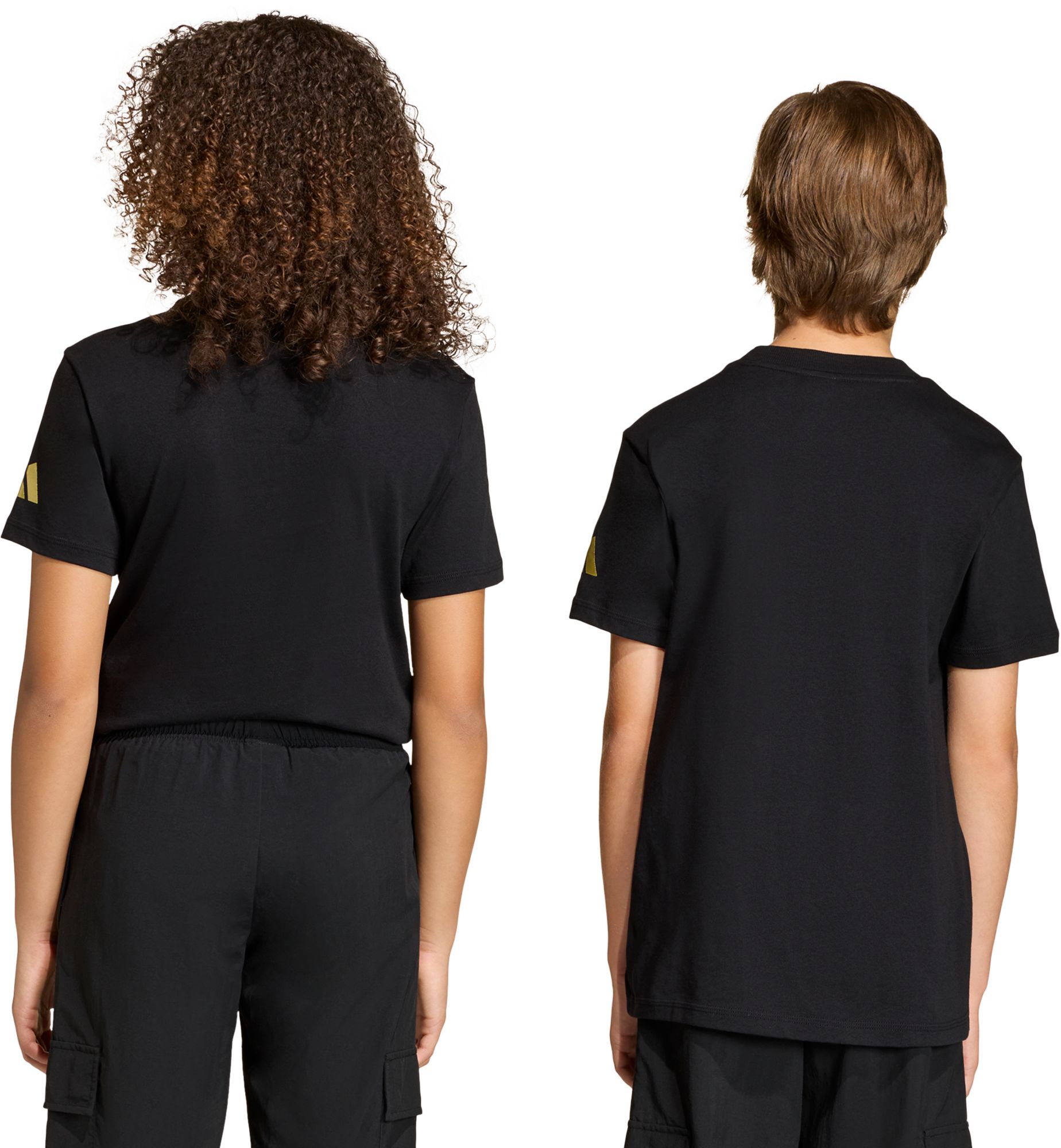 adidas Youth 2026 FIFA World Cup Official Emblem Black T-Shirt product image