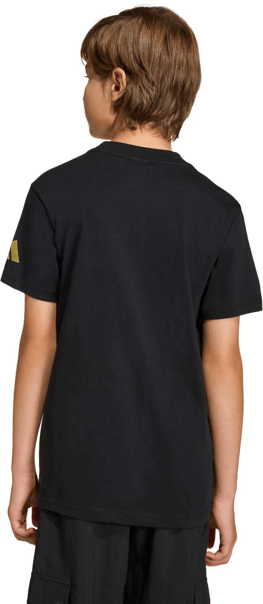 adidas Youth 2026 FIFA World Cup Official Emblem Black T-Shirt product image
